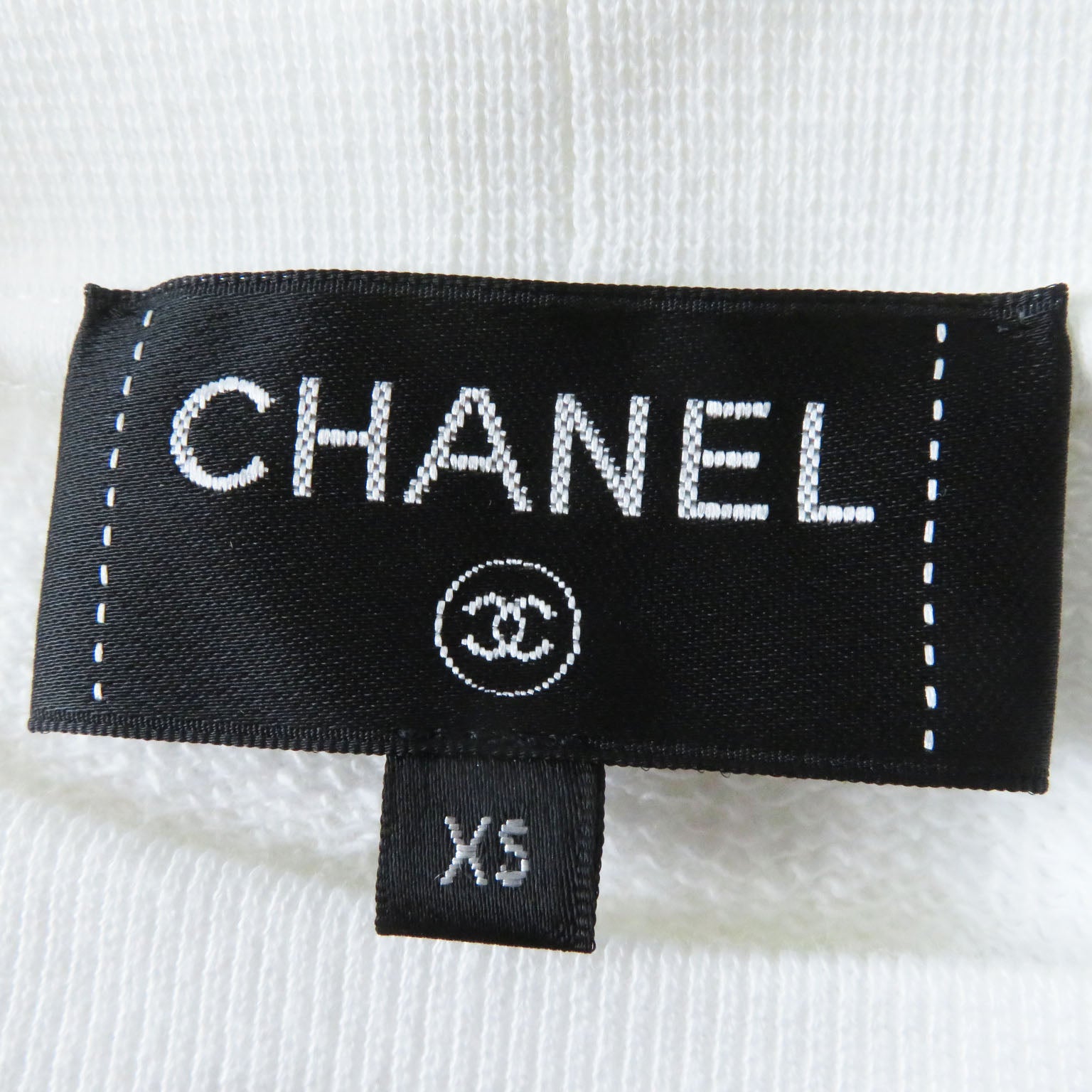 Chanel Graphic Logo Sweatshirt Cotton XS