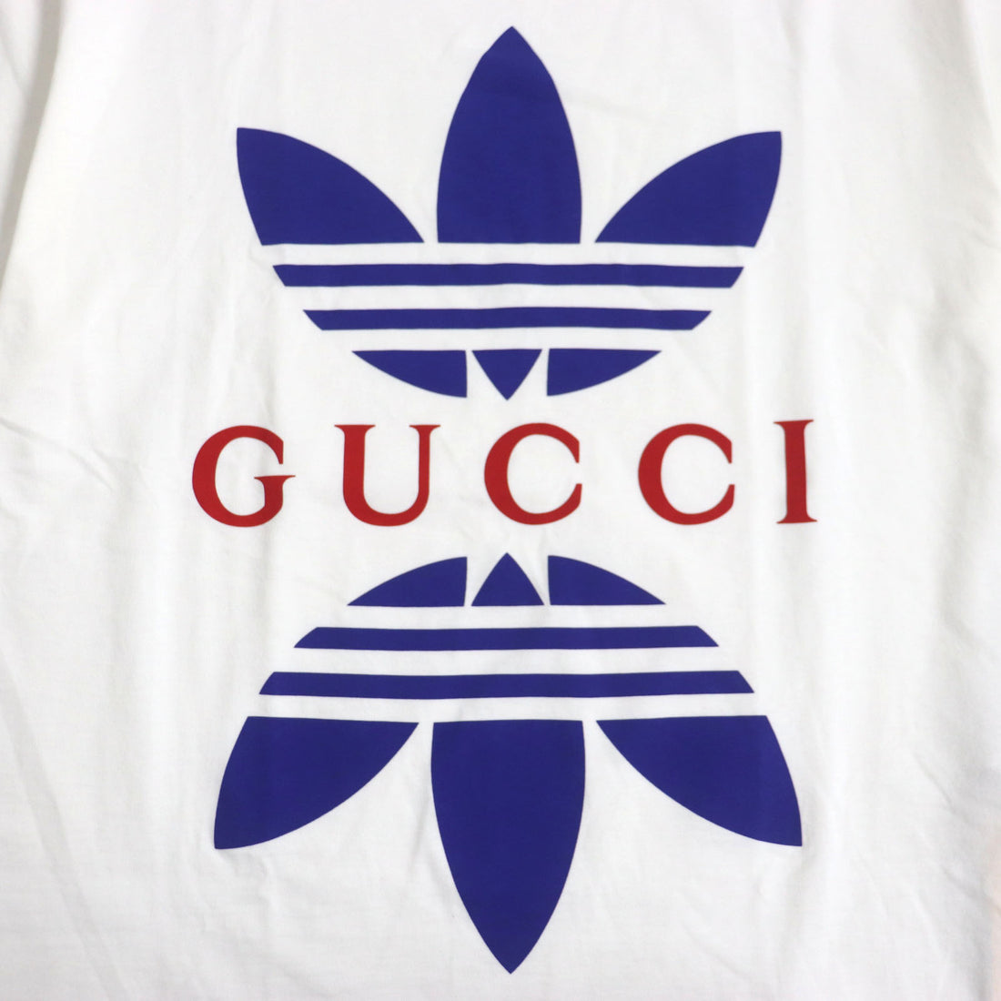 GUCCI adidas Trefoil Logo T-shirt White S