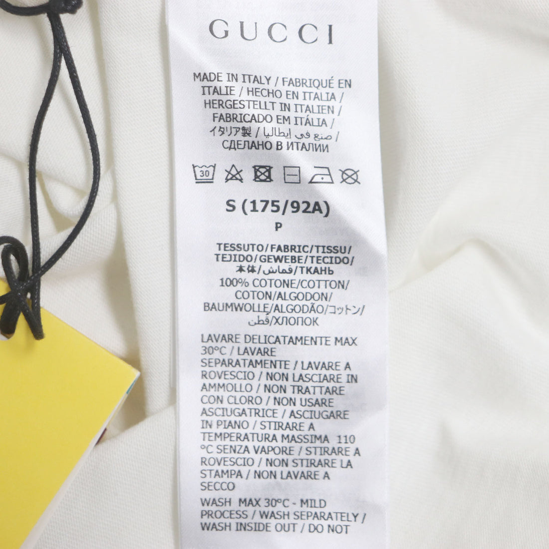 GUCCI adidas Trefoil Logo T-shirt White S