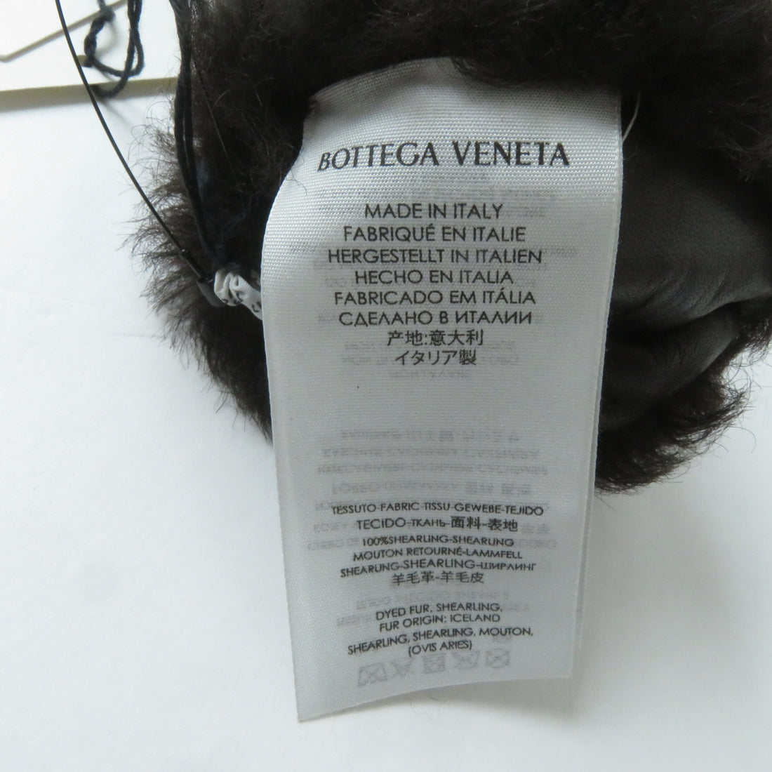 Bottega Veneta Lamb Leather Cashmere Gloves