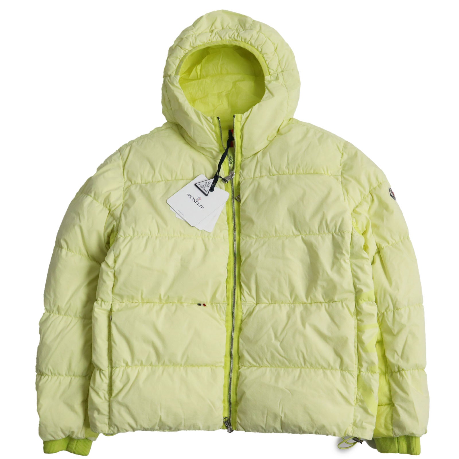 Moncler PAVIOT Cotton Nylon Down Jacket Yellow