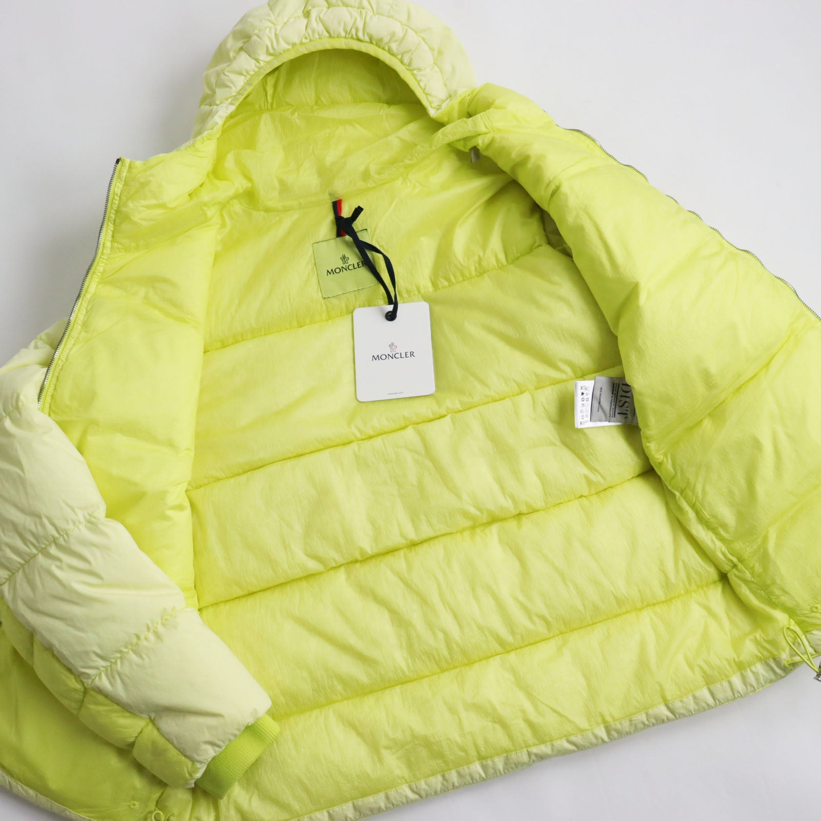 Moncler PAVIOT Cotton Nylon Down Jacket Yellow