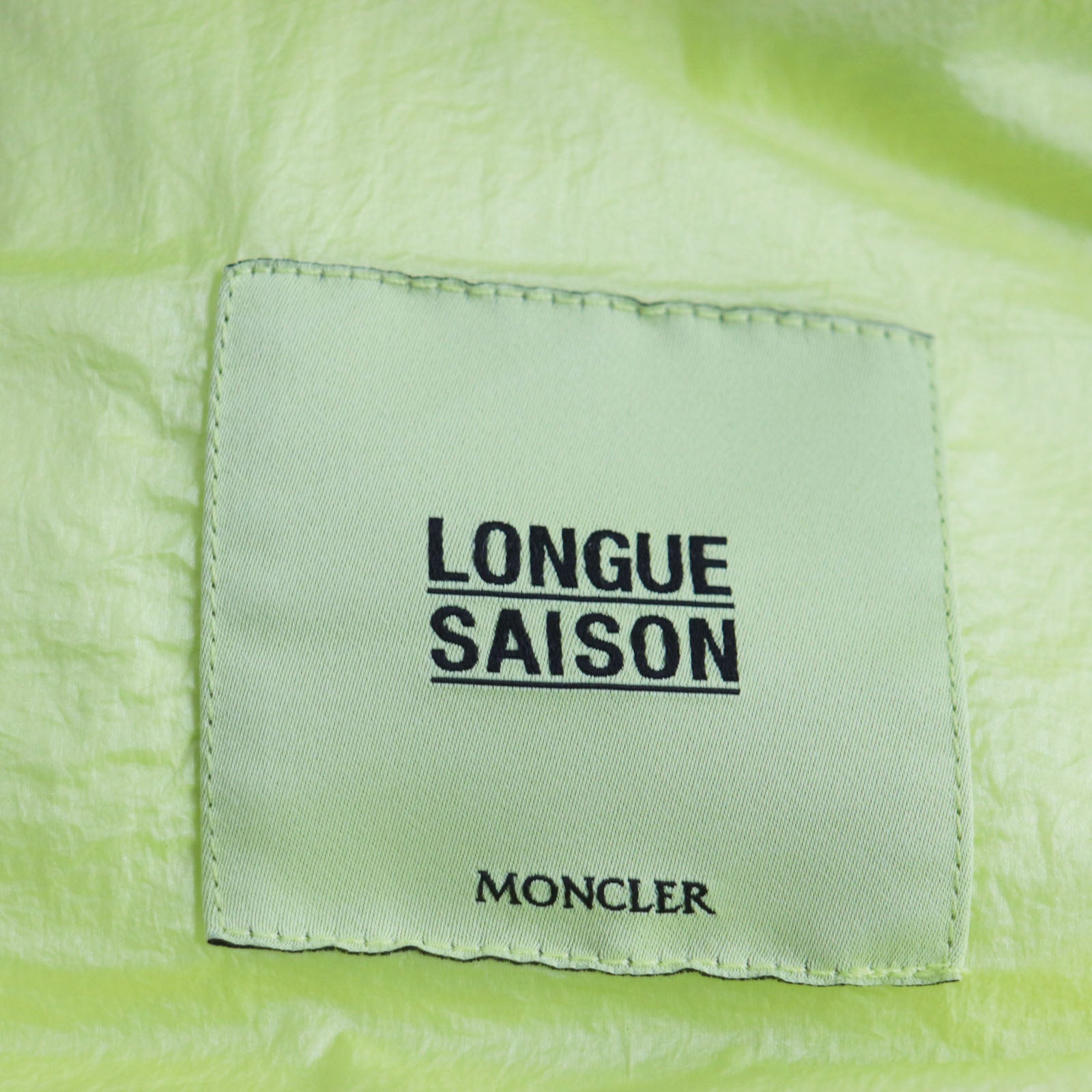 Moncler PAVIOT Cotton Nylon Down Jacket Yellow