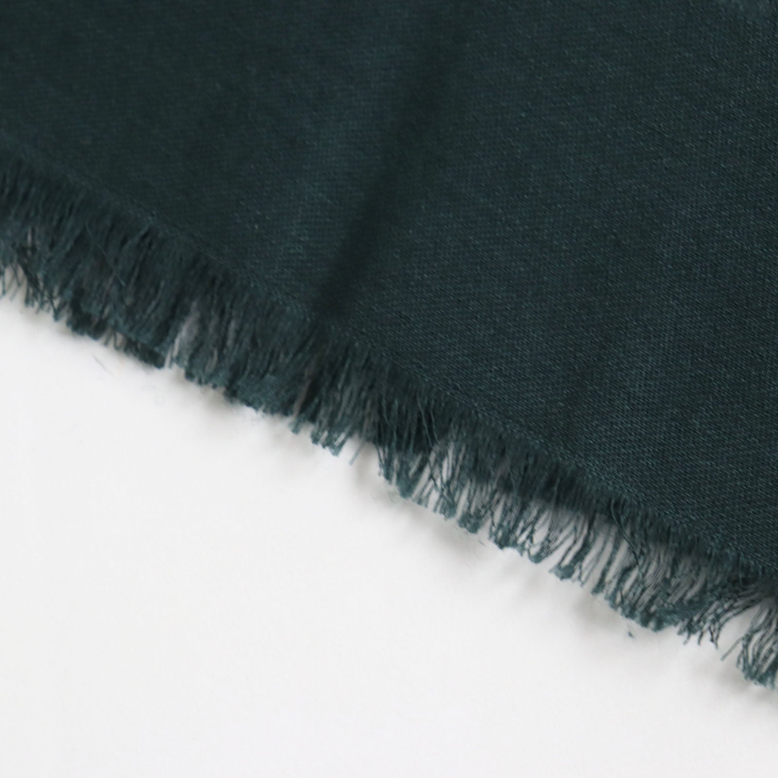 Salvatore Ferragamo Wool Silk Gancini Fringe Scarf