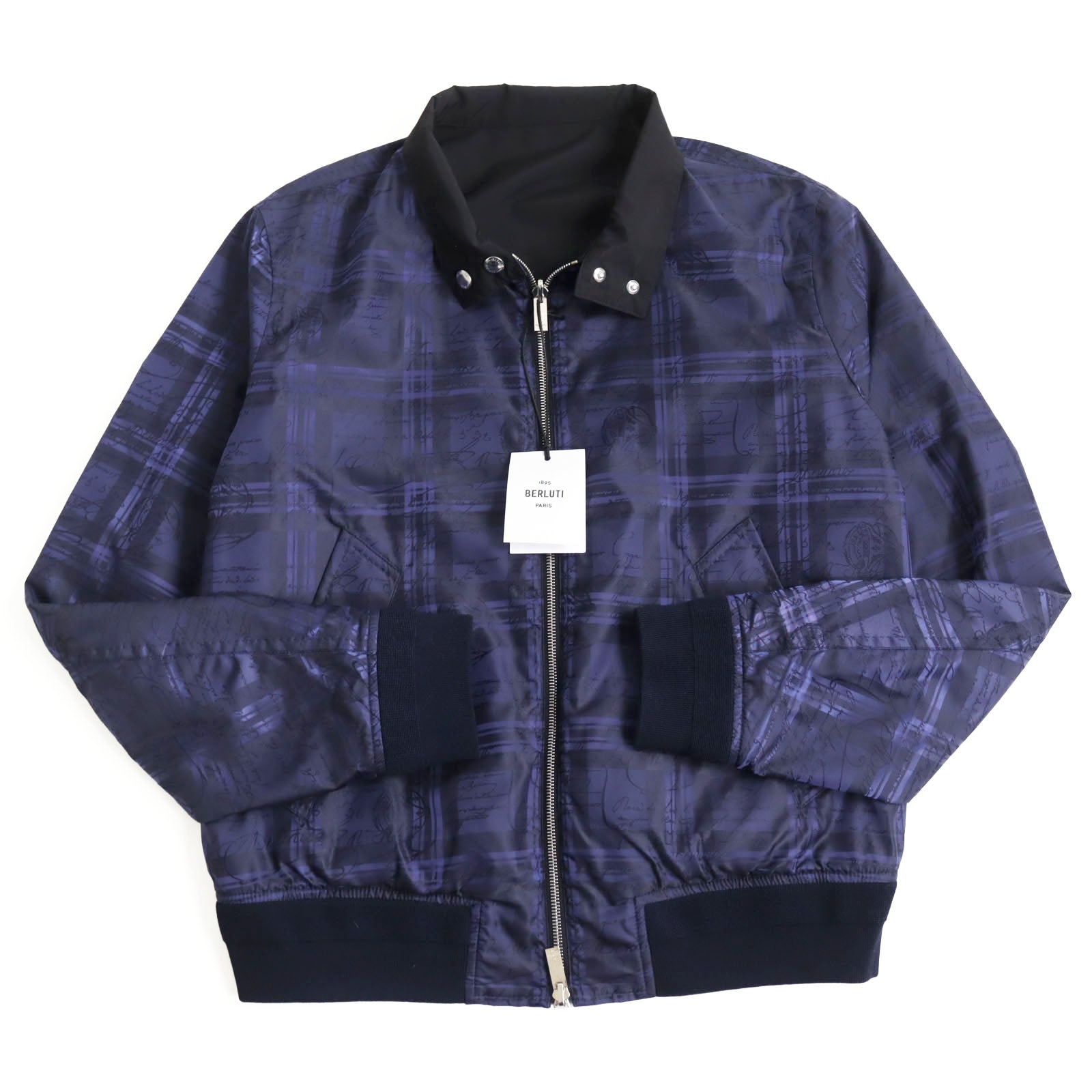 Berluti Wool Nylon Reversible Logo Blouson