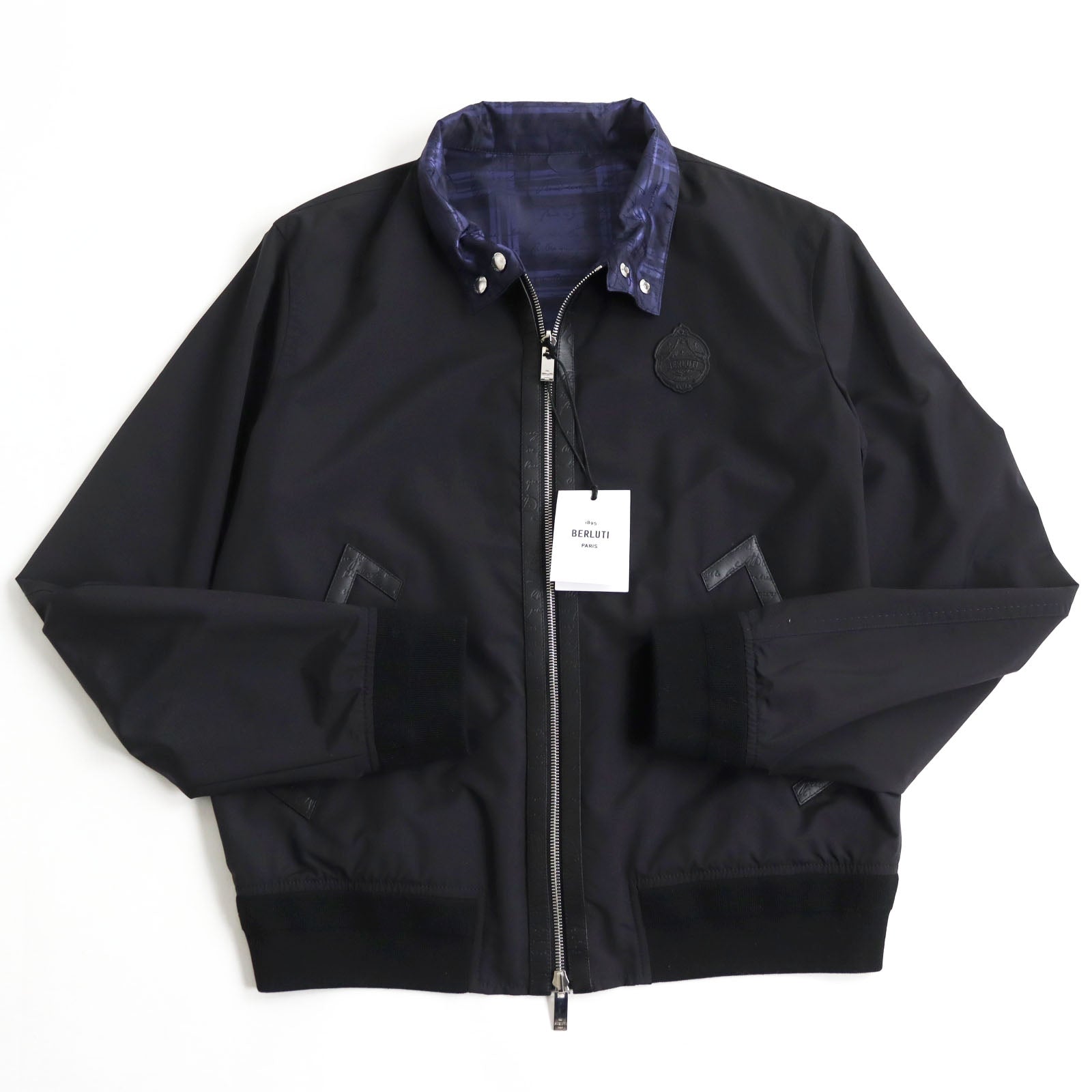 Berluti Wool Nylon Reversible Logo Blouson