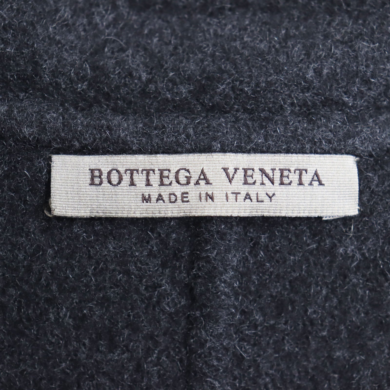 Bottega Veneta Cashmere Double Chester Coat Gray