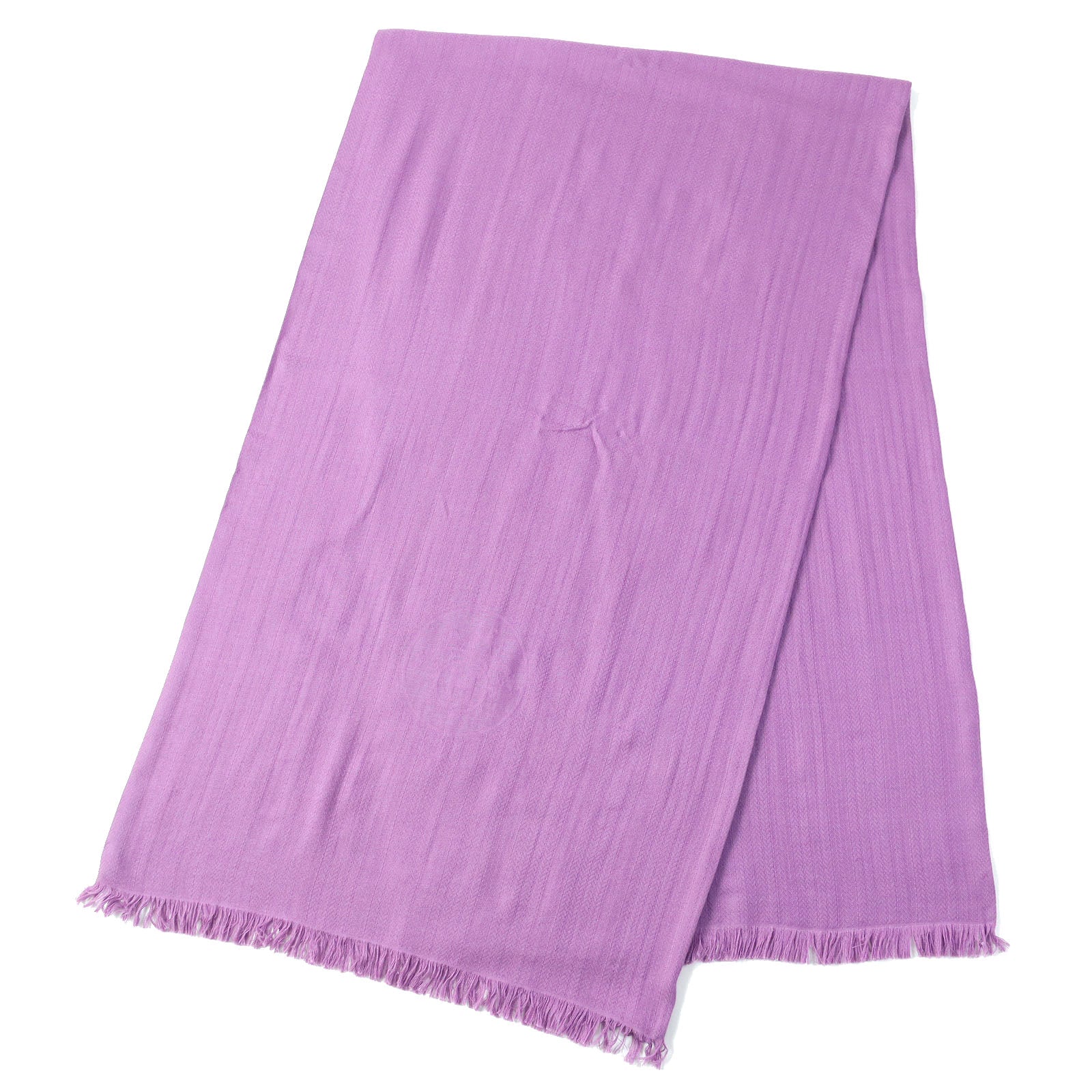 Hermes Cashmere Silk Large Shawl Purple