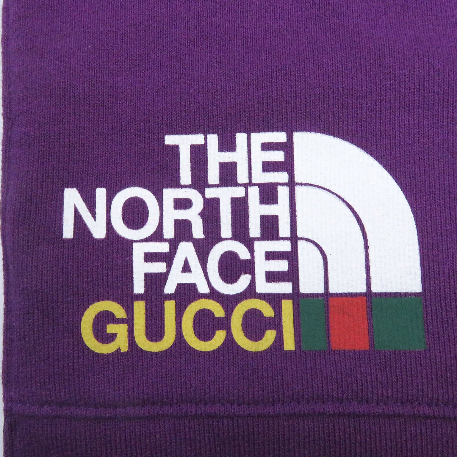 Gucci The North Face Logo Sweatpants Purple L