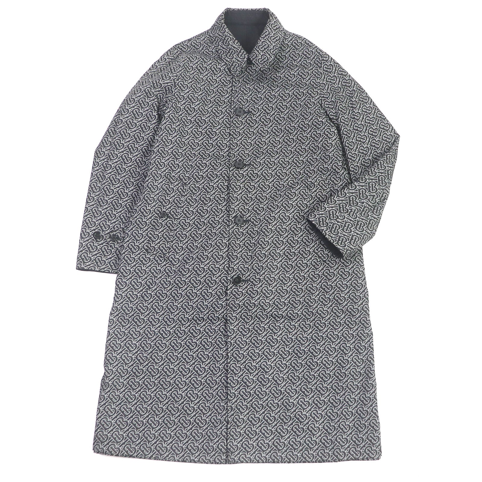 Burberry Nylon TB Monogram Reversible Coat