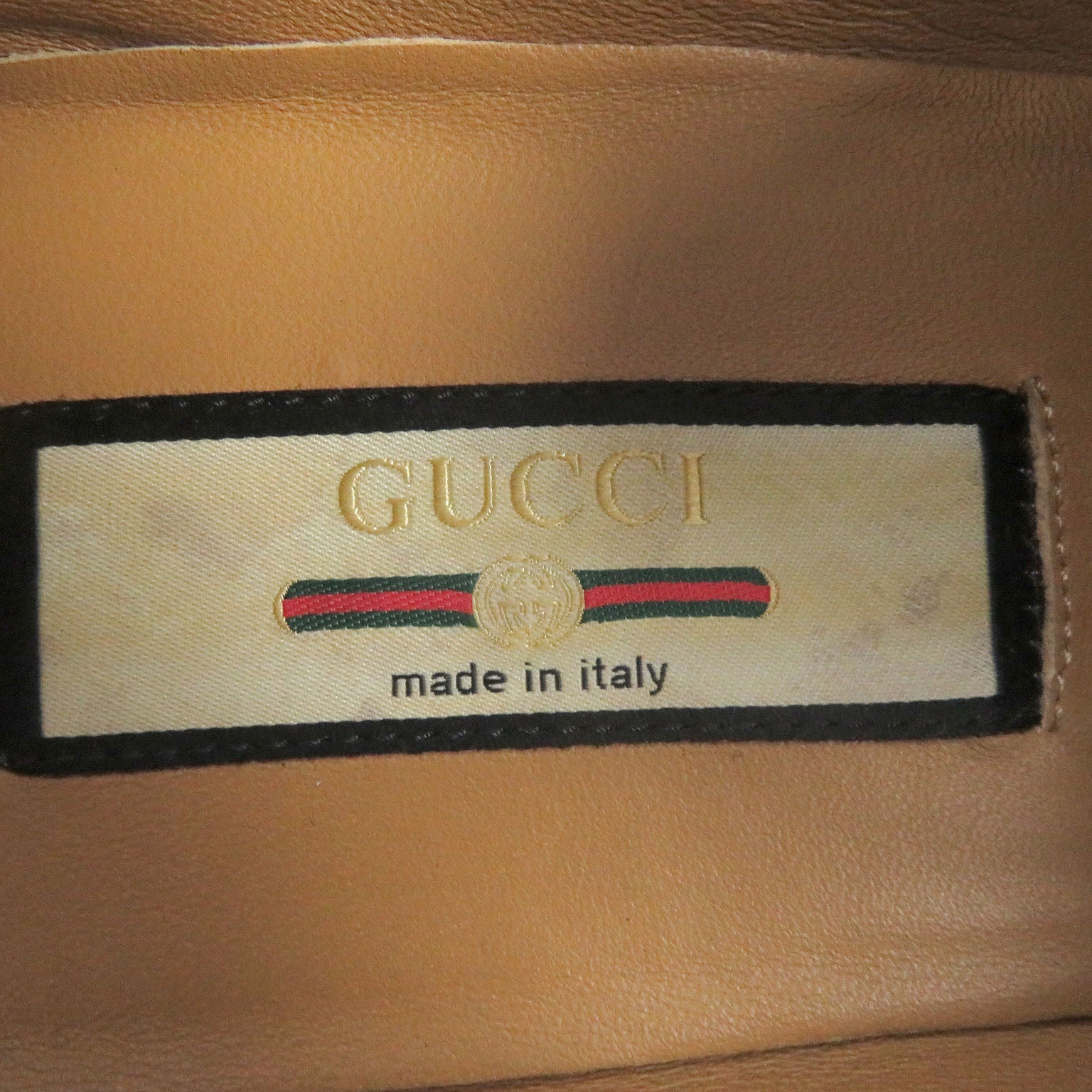 Gucci Leather Chain Bit Moccasin Loafers