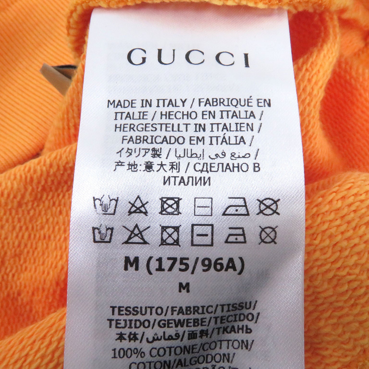 Gucci Two-tone Logo Sweatshirt Navy M