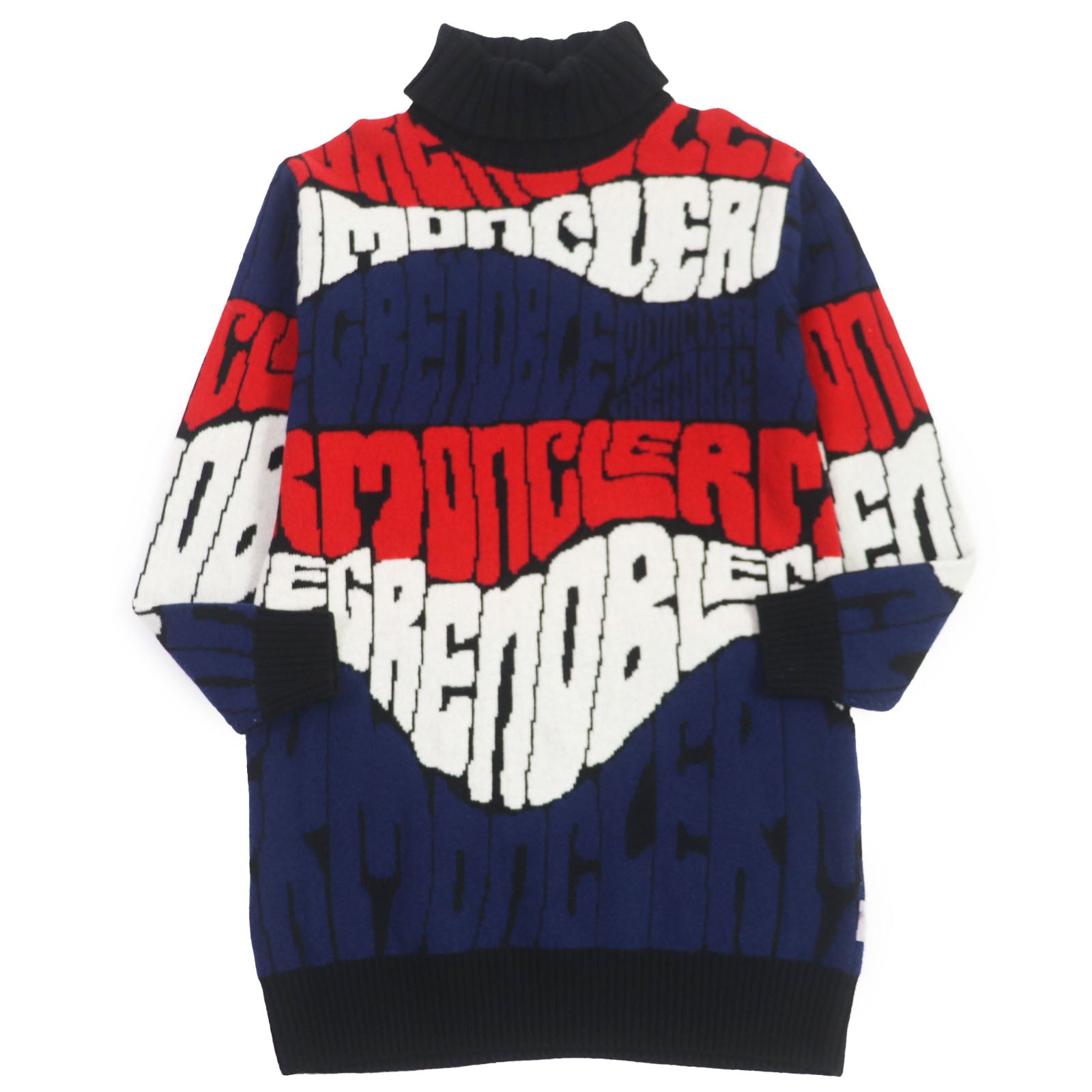 Moncler Wool Cashmere Knit Logo XS