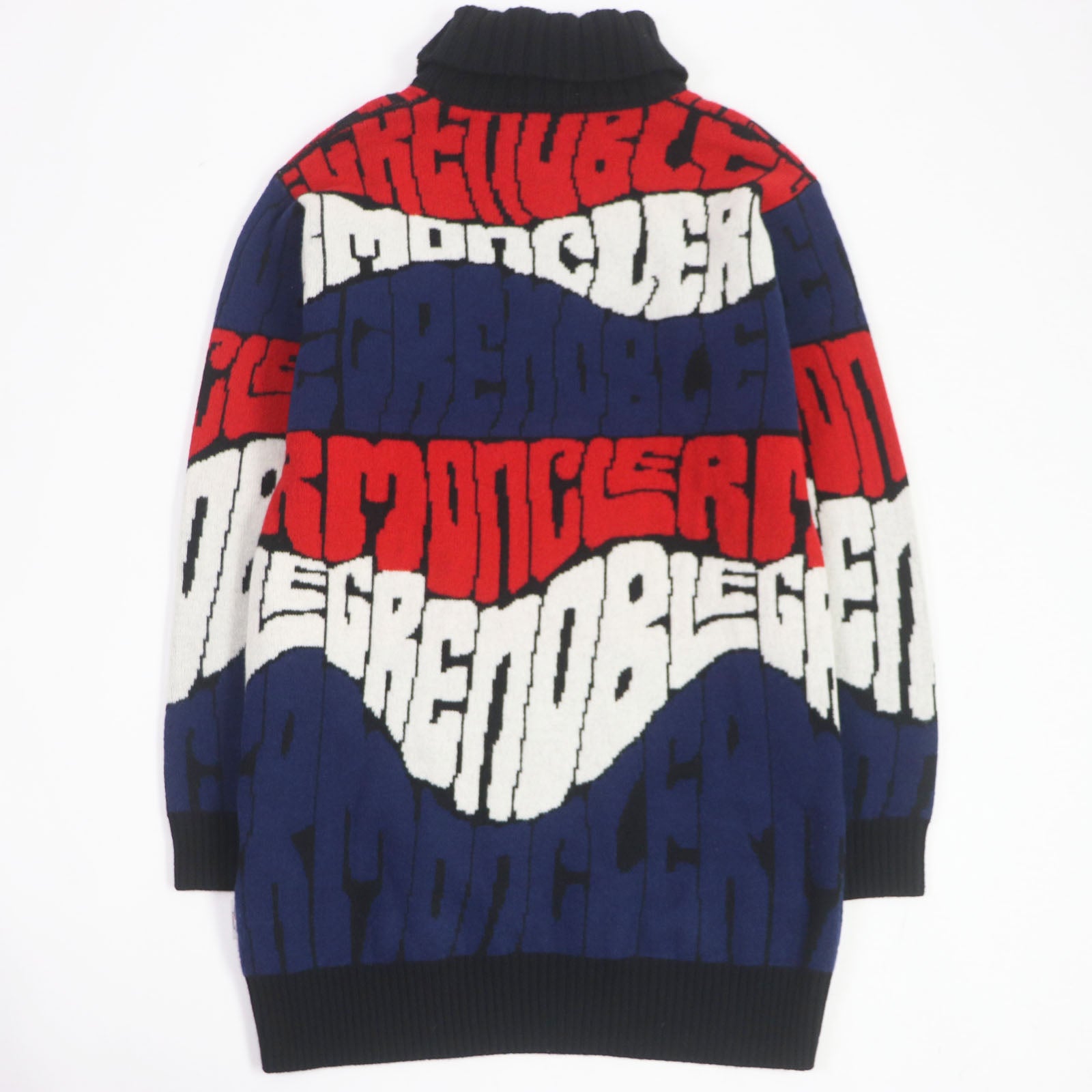 Moncler Wool Cashmere Knit Logo XS