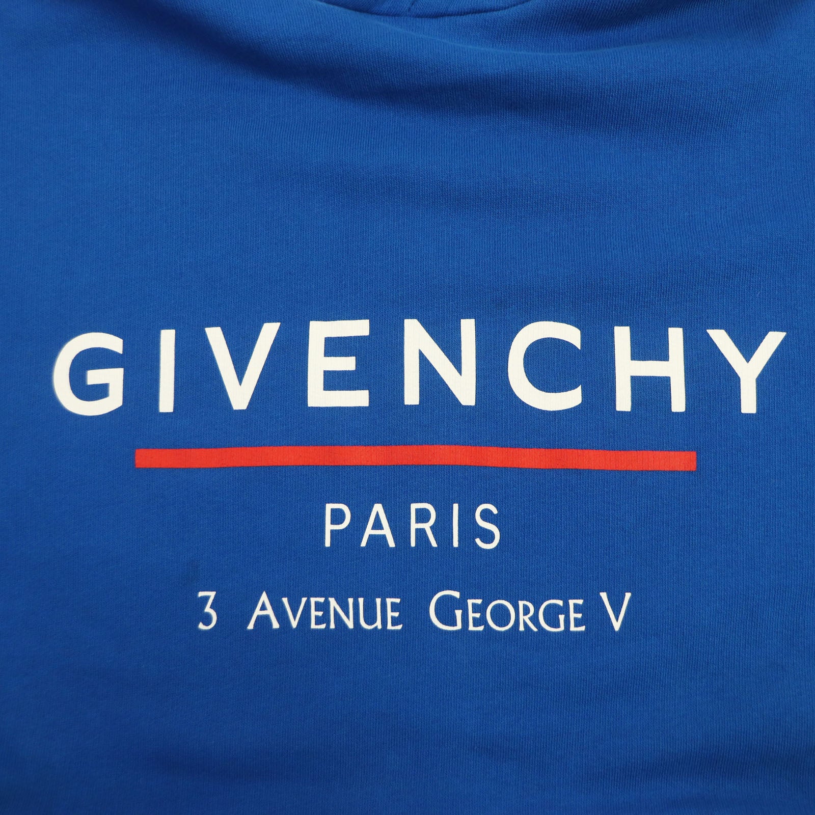 Givenchy Logo Print Pullover Parker XS