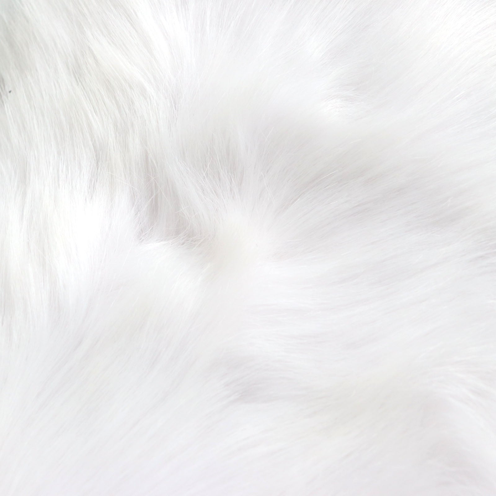 Silver Fox Genuine Fur Shawl White Women