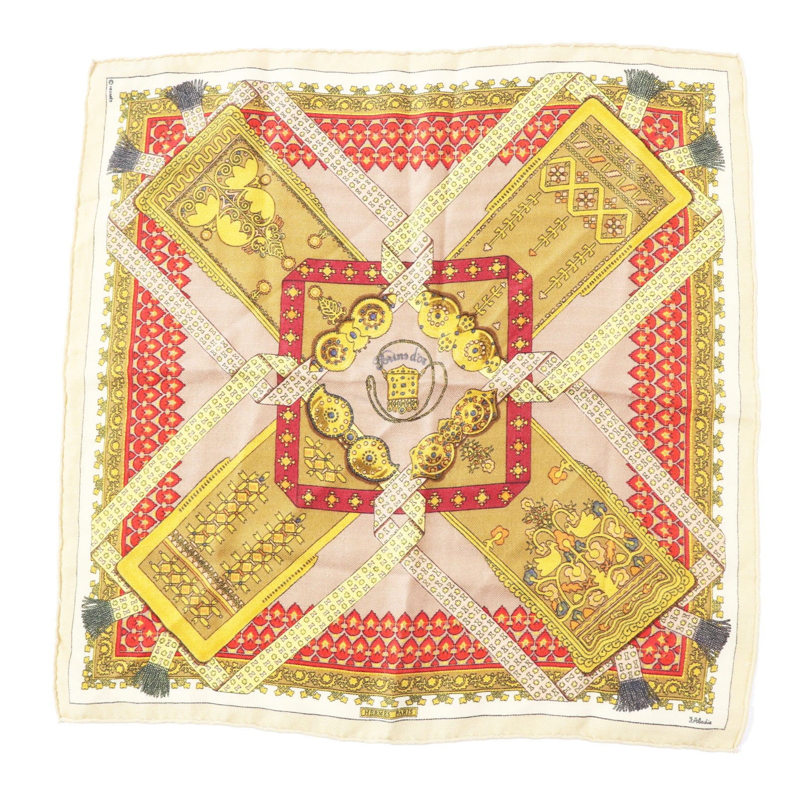 Hermes Carre 45 Brins d'Or Scarf