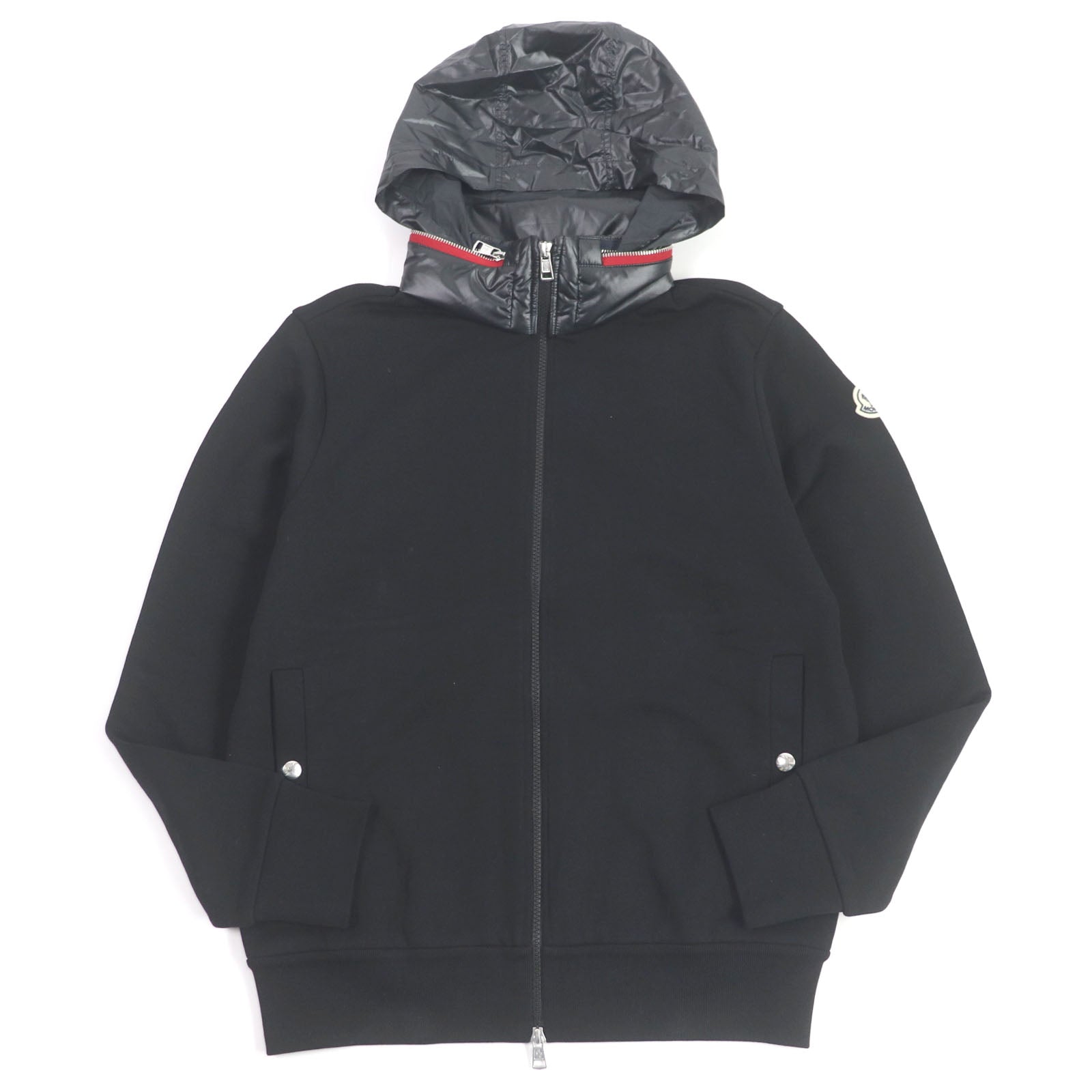 Moncler Cotton Zip Jacket Black S