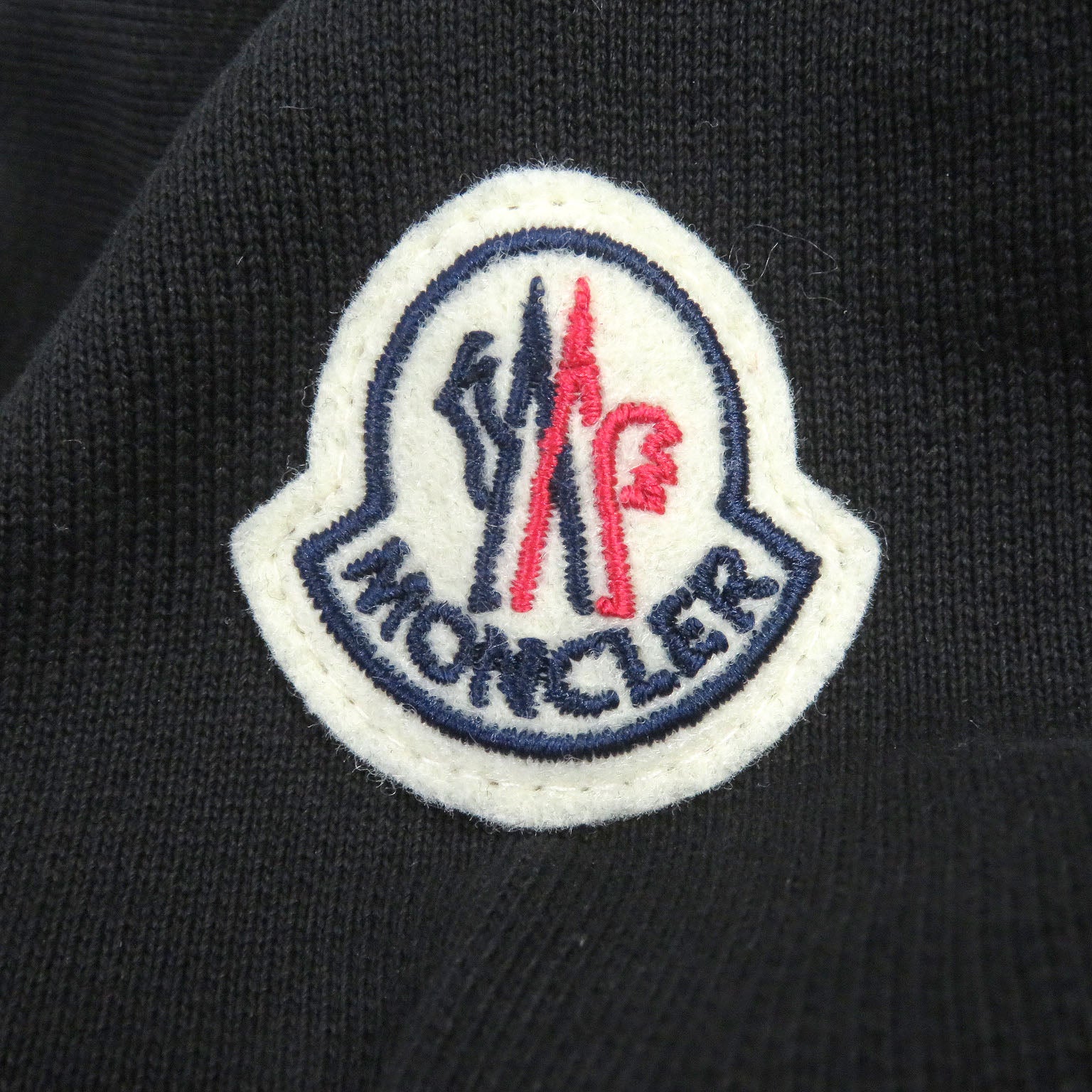 Moncler Cotton Zip Jacket Black S