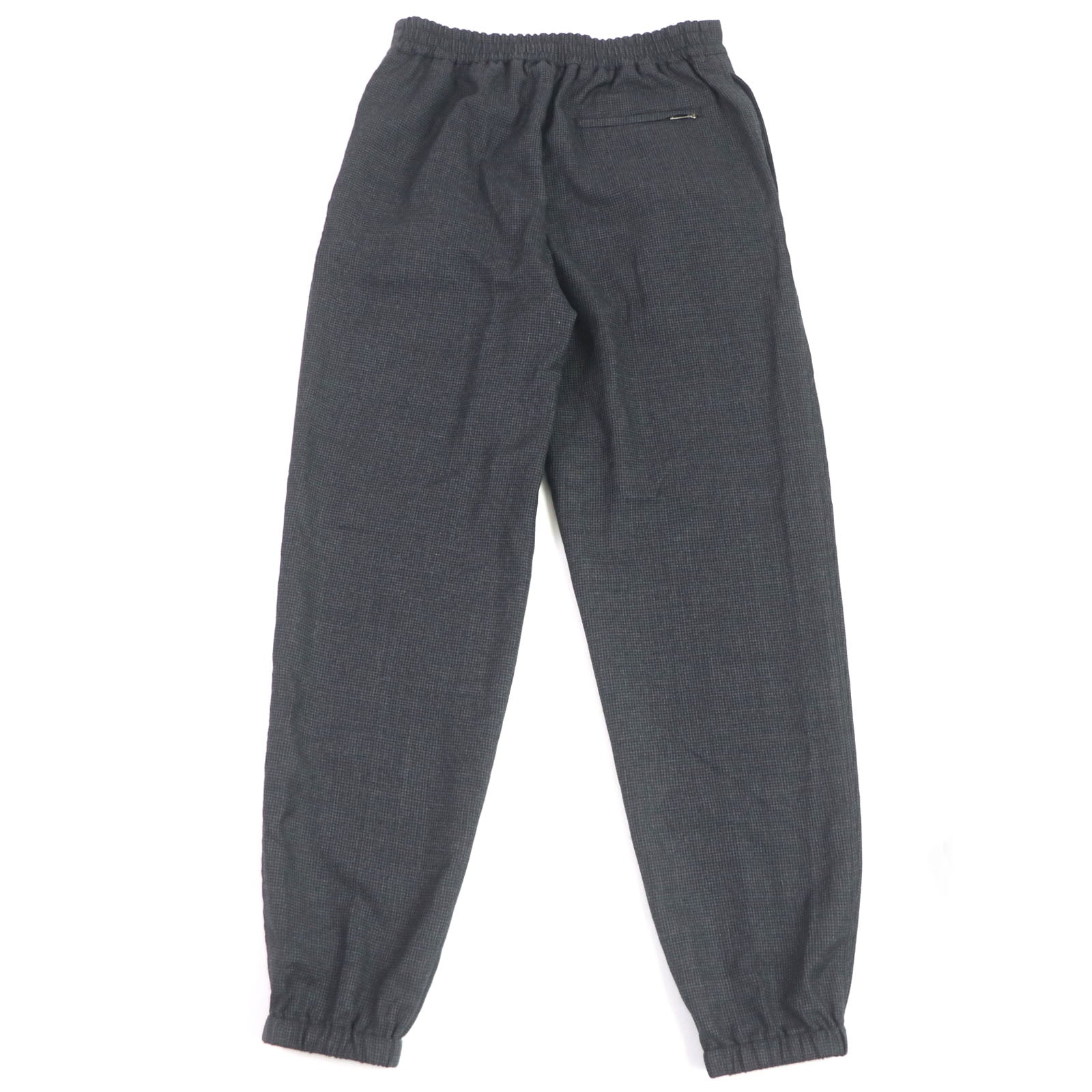 Dior Wool Woven Easy Pants Dark Gray 46