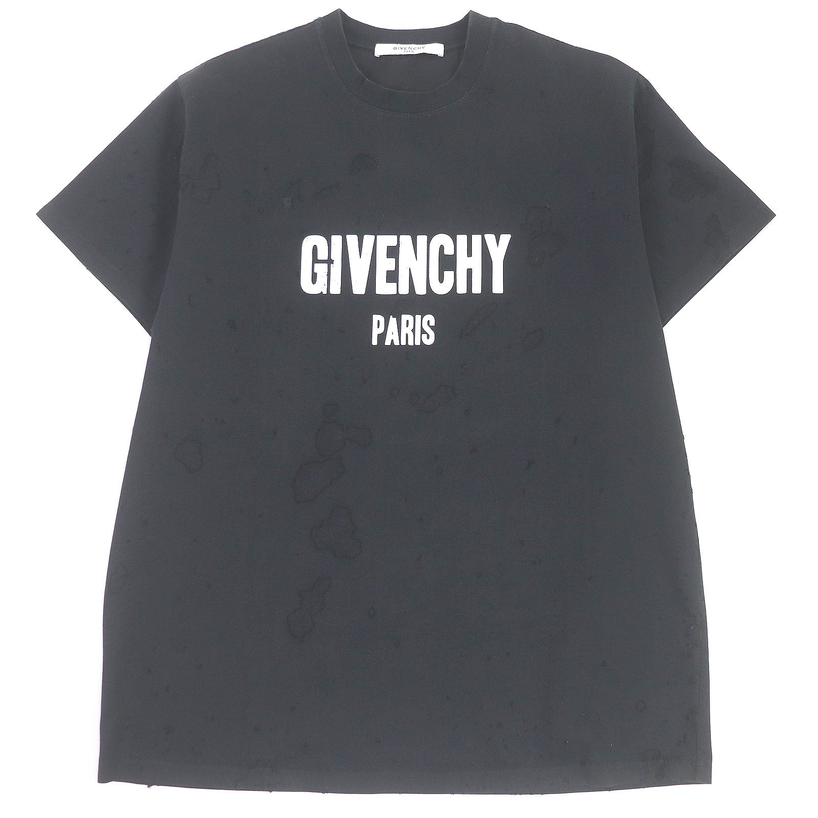 Givenchy Cotton T-Shirt Black XS