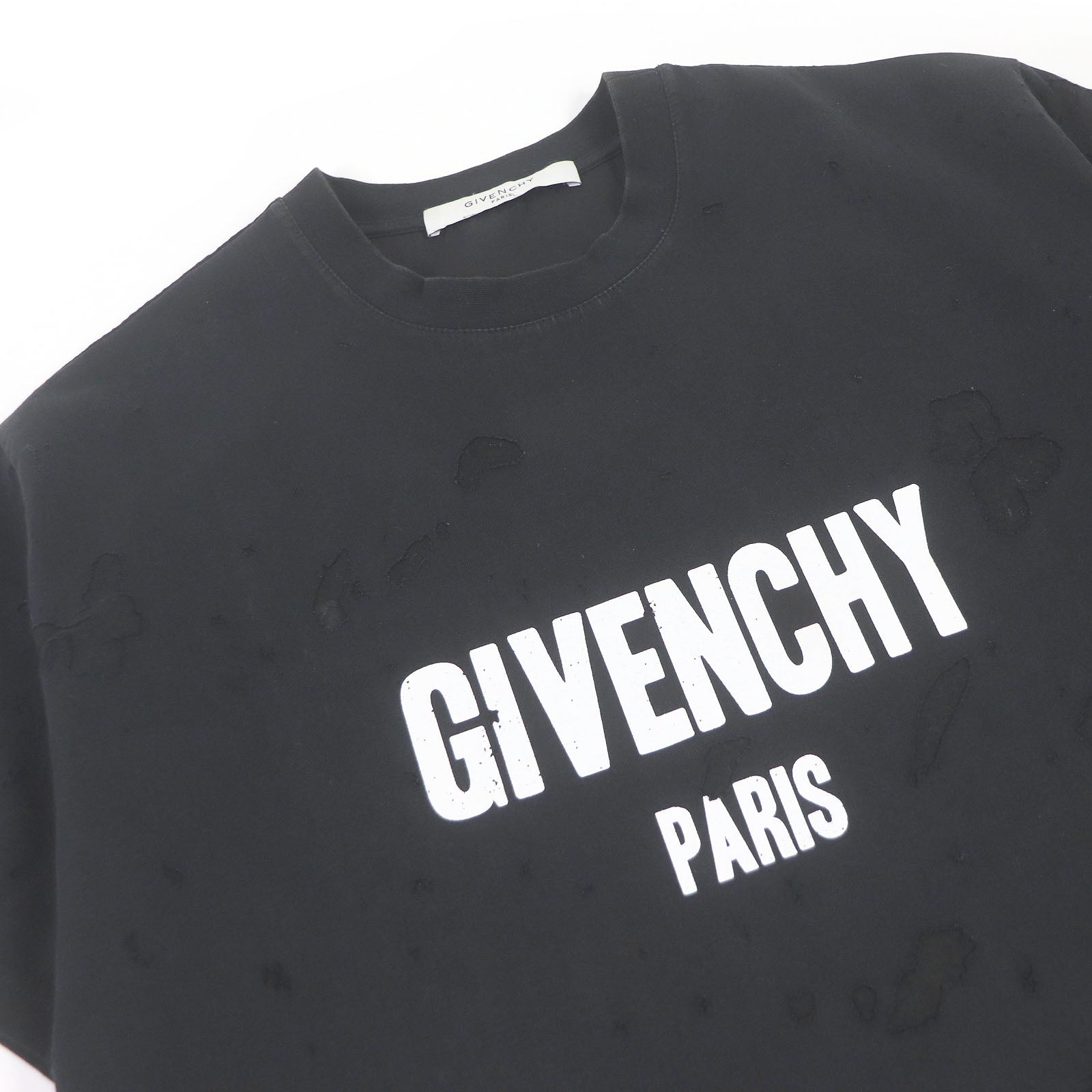 Givenchy Cotton T-Shirt Black XS