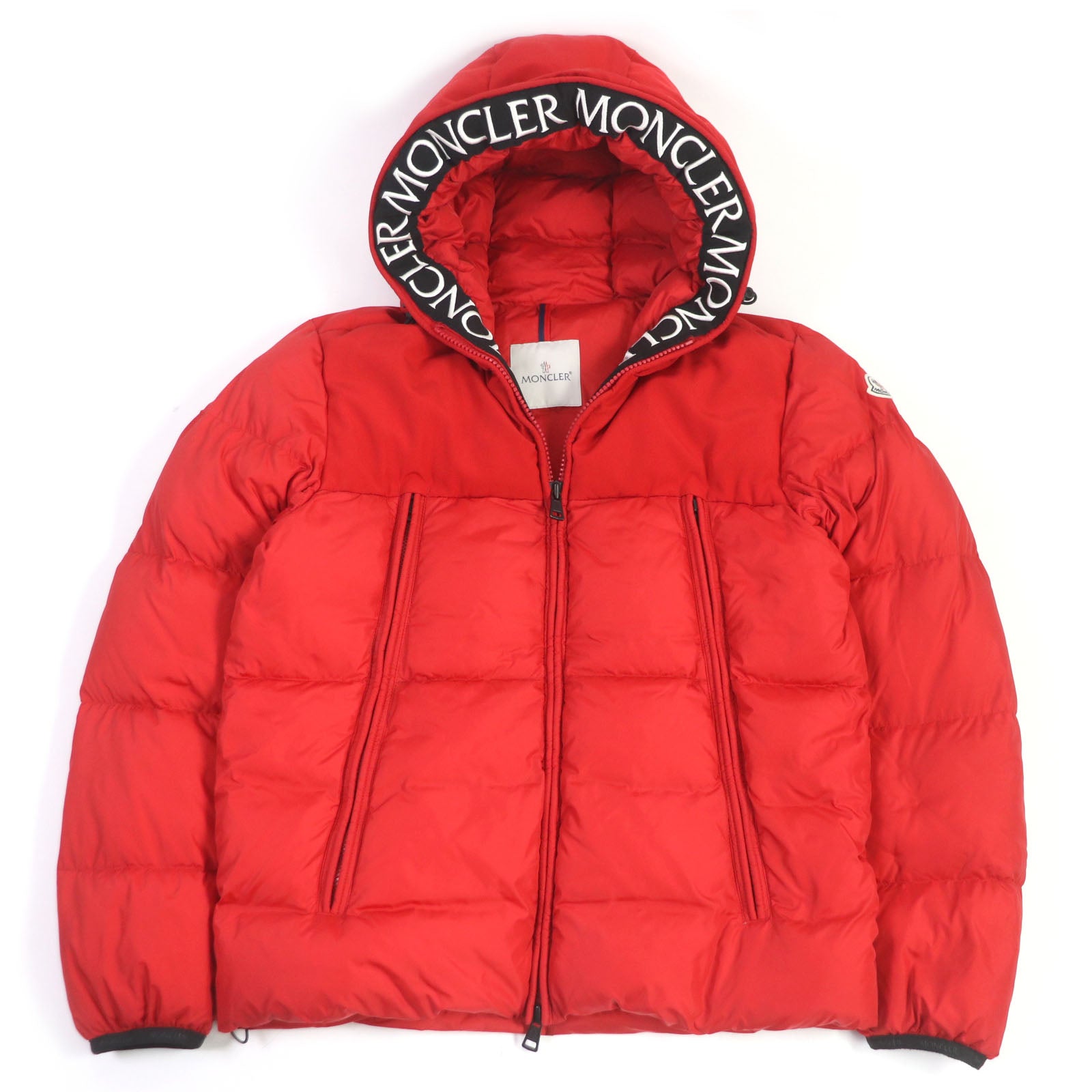 Moncler MONTCLA Nylon Down Jacket Red