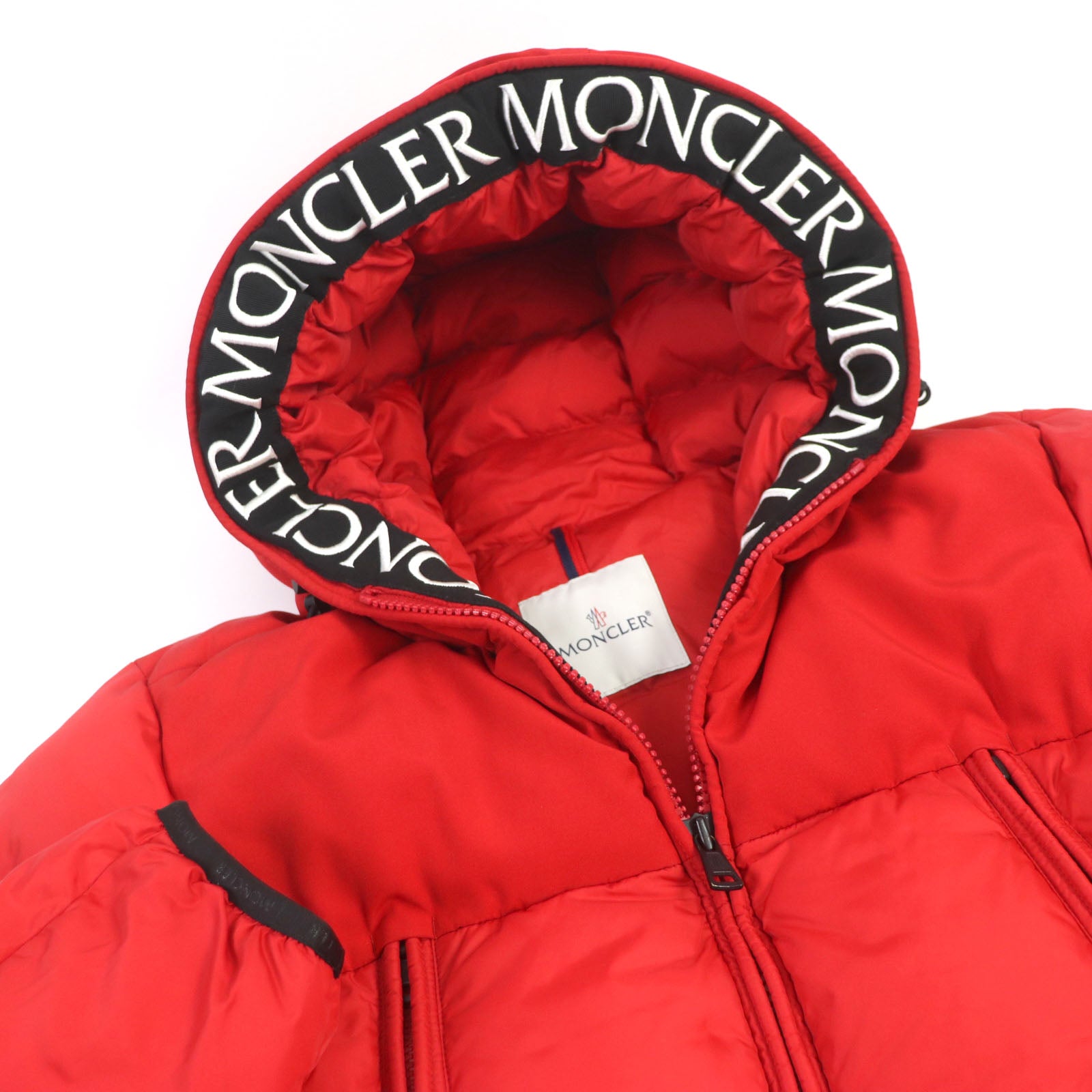 Moncler MONTCLA Nylon Down Jacket Red