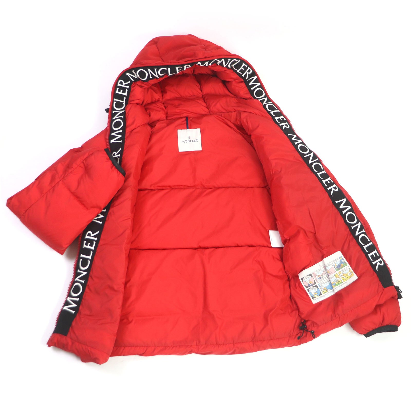 Moncler MONTCLA Nylon Down Jacket Red