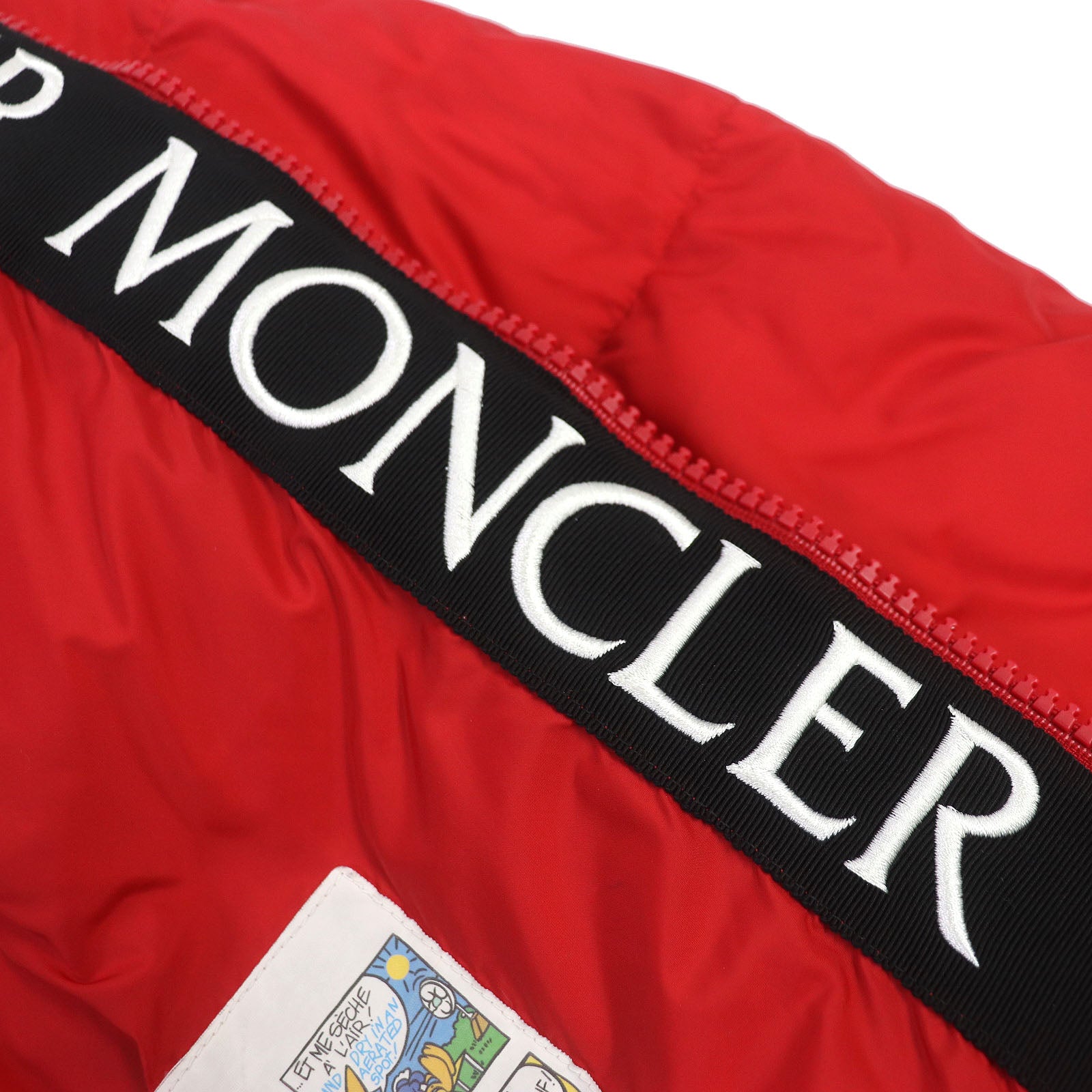 Moncler MONTCLA Nylon Down Jacket Red