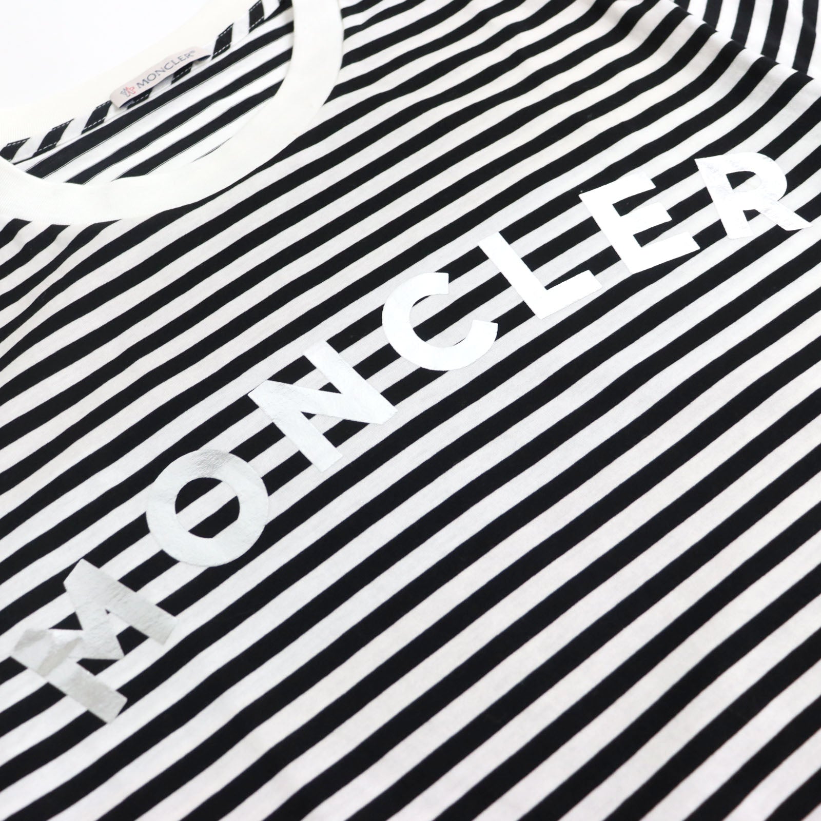 Moncler MAGLIA T-SHIRT Cotton Logo Print S