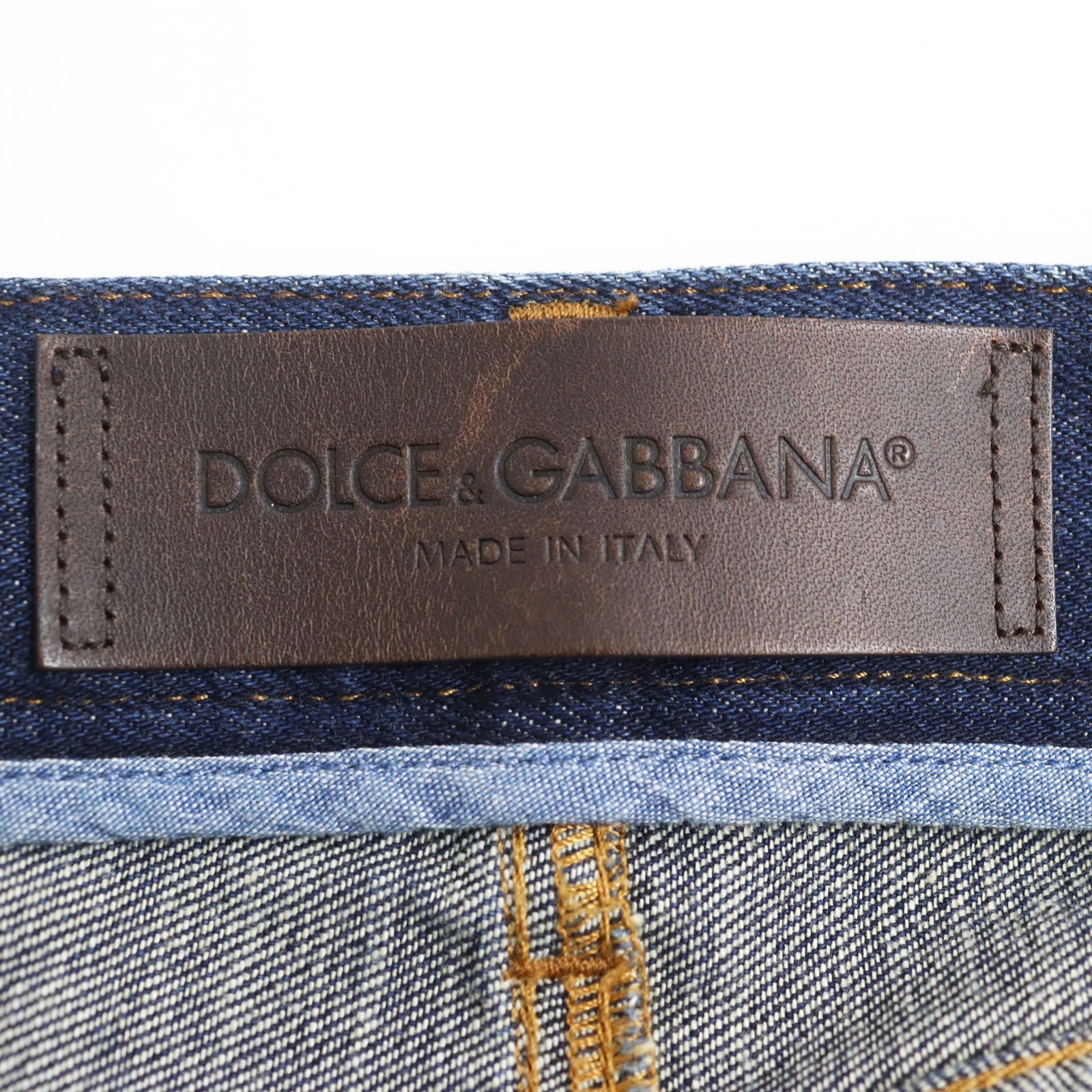 Dolce & Gabbana Denim Pants Indigo Blue