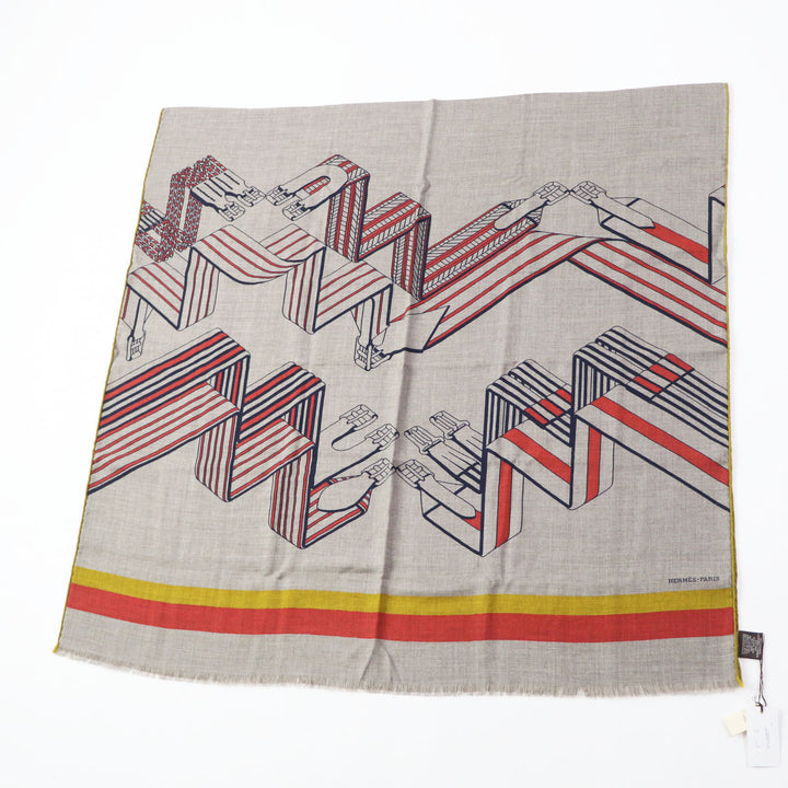 Hermes Cashmere Silk Scarf