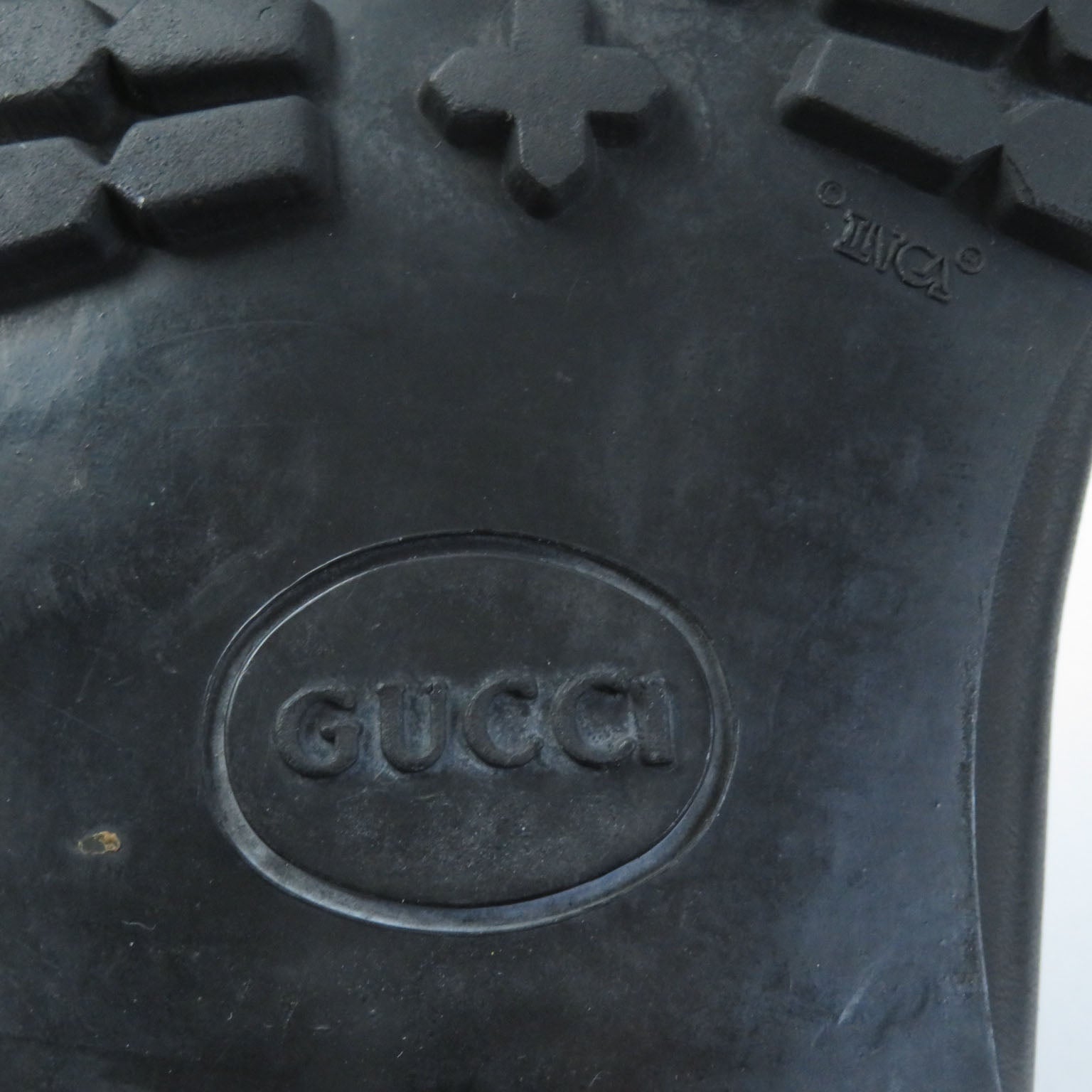 Gucci Horsebit Leather Shoes Black 40.5