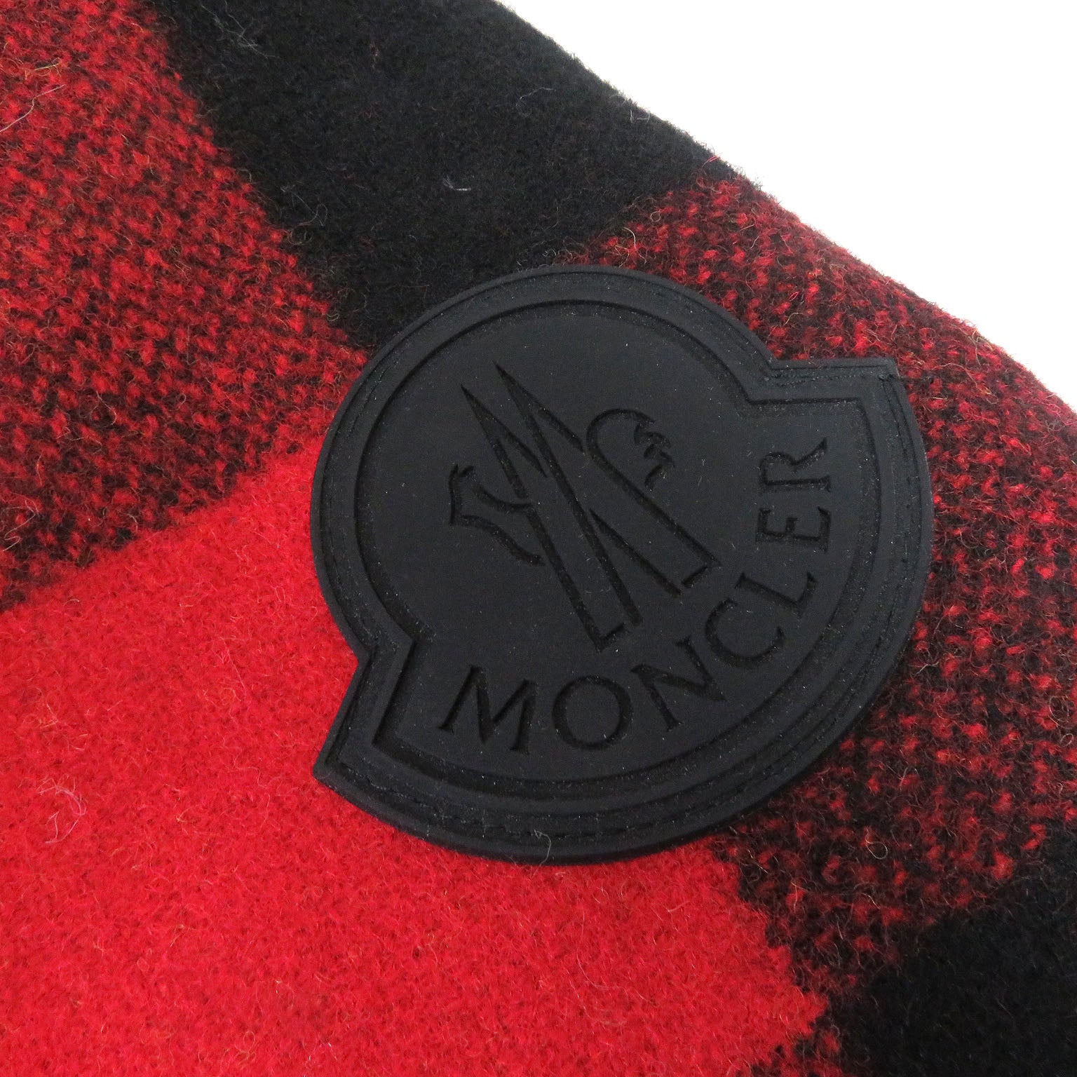 Moncler STECKNADEL HORN Down Jacket Red Black