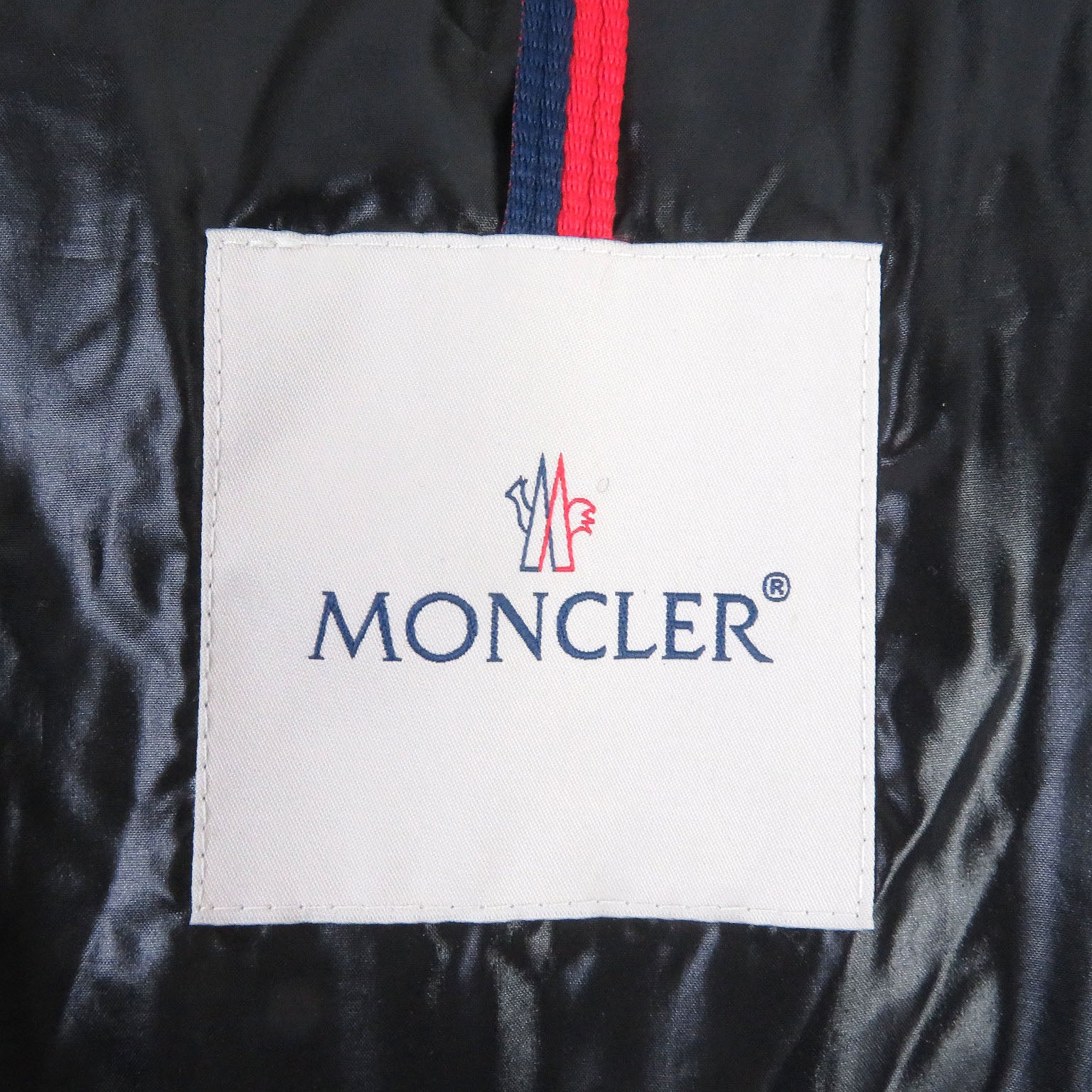 Moncler STECKNADEL HORN Down Jacket Red Black