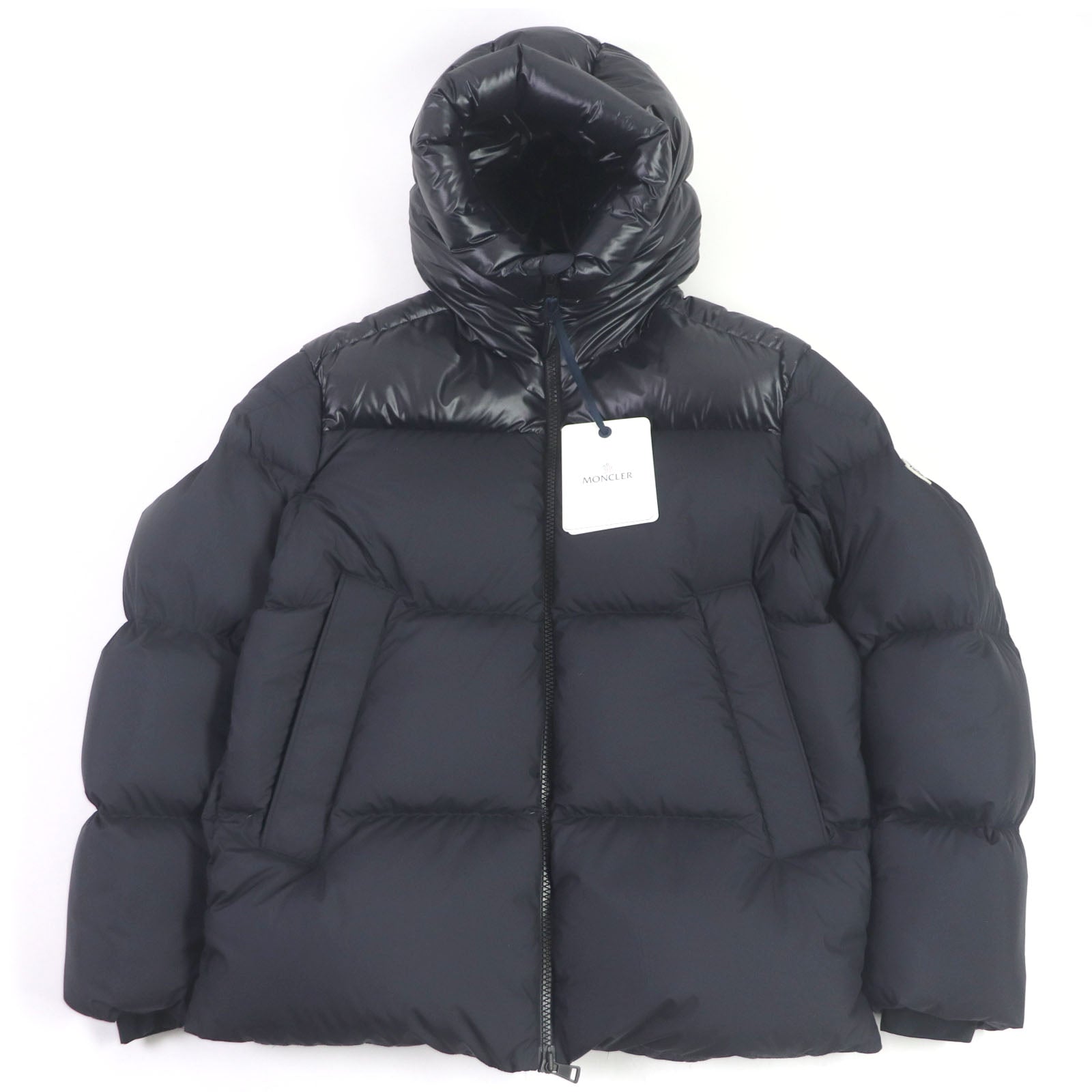 MONCLER Polyester Down Jacket Navy