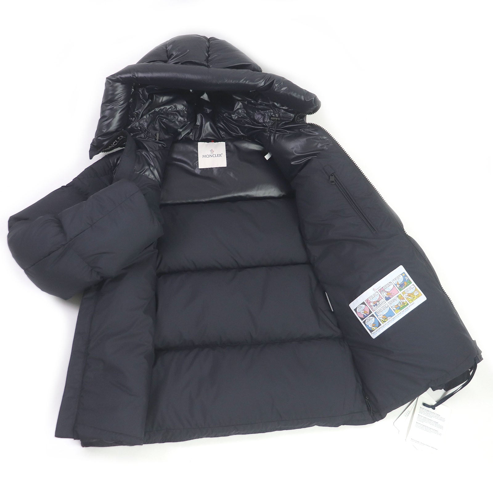 MONCLER Polyester Down Jacket Navy