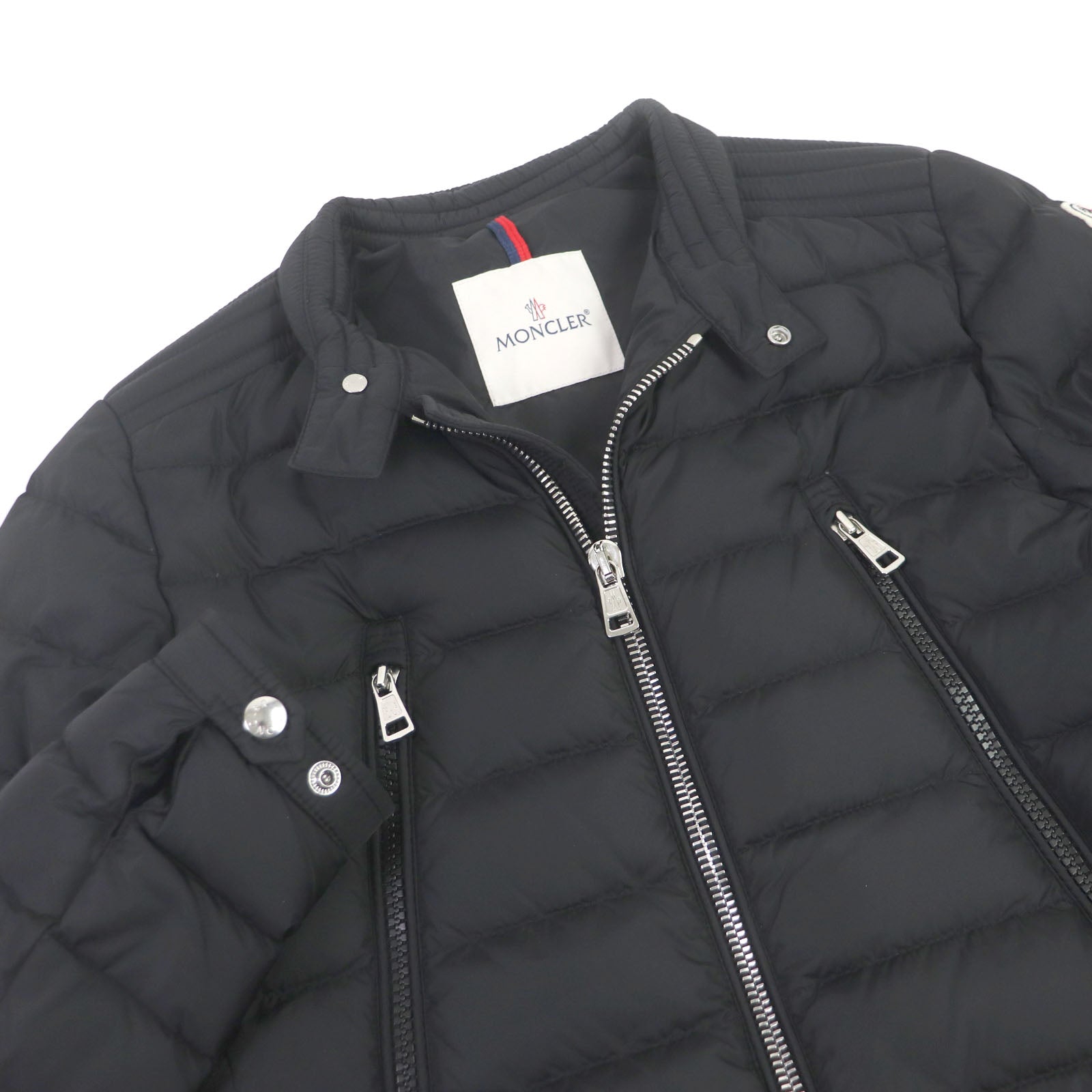 Moncler AMIOT Nylon Down Jacket Black