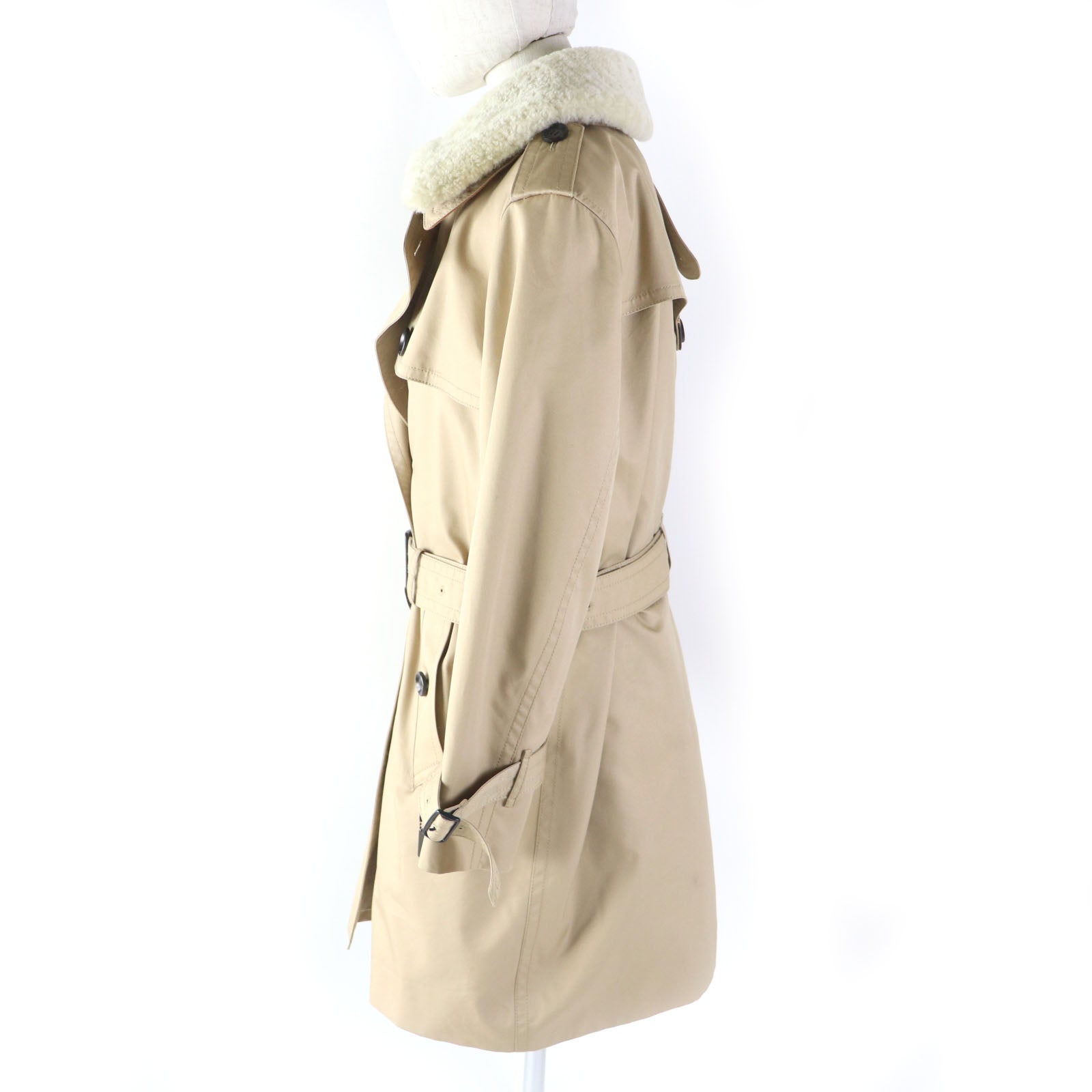 Coach F76255 Trench Coat Beige Women