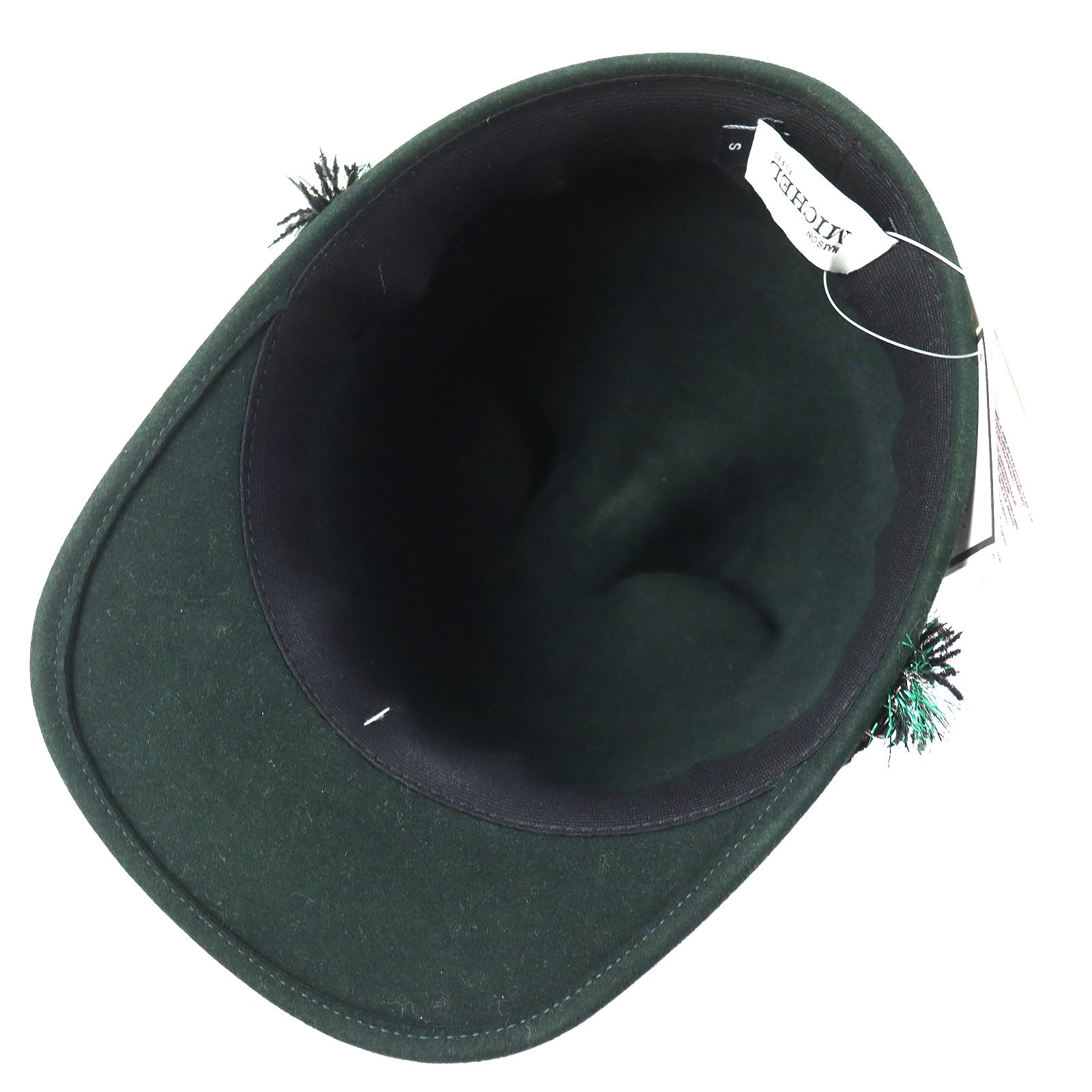 MAISON MICHEL Jamie Hat Rabbit Viscose Felt Cap