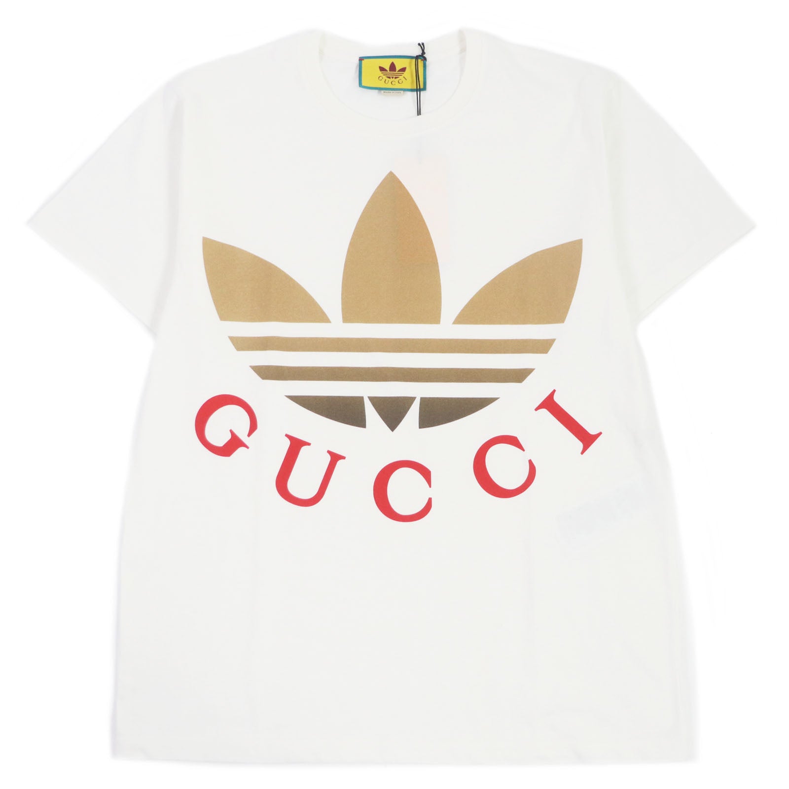 Gucci Trefoil Logo Crew Neck T-shirt White S