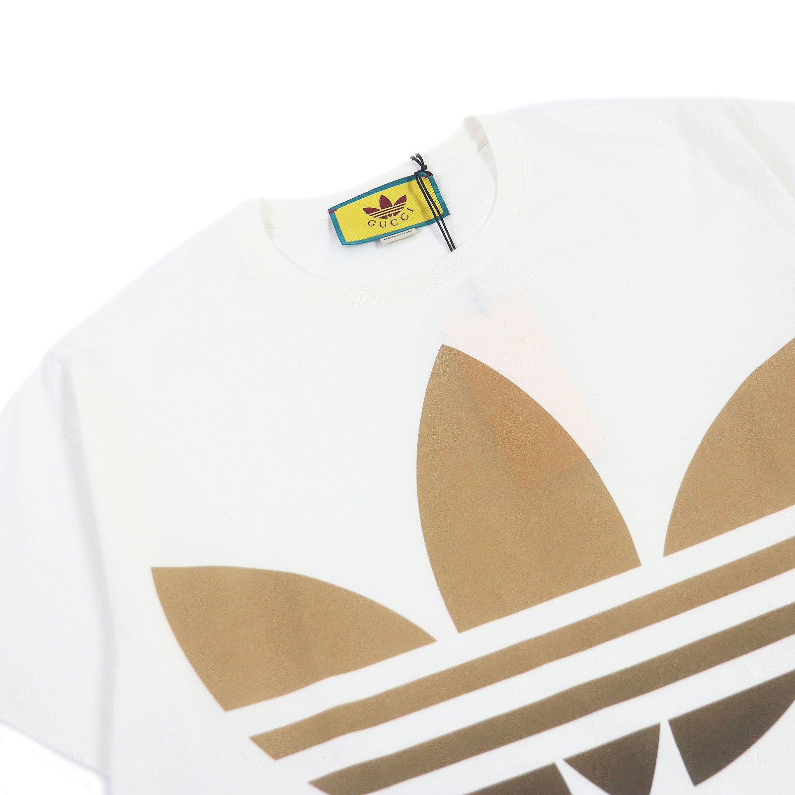 Gucci Trefoil Logo Crew Neck T-shirt White S