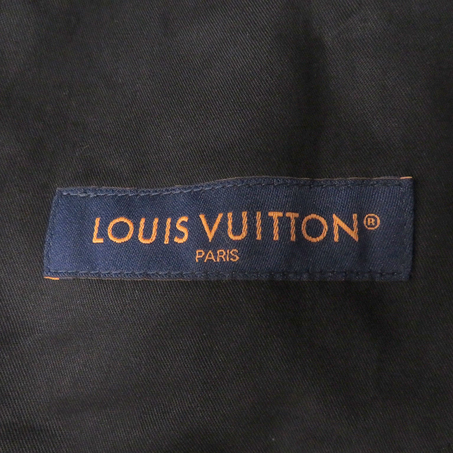 Louis Vuitton Monogram Drawstring Pants Black