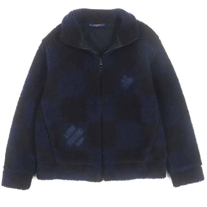 Louis Vuitton NIGO Fleece Jacket Navy Black XL