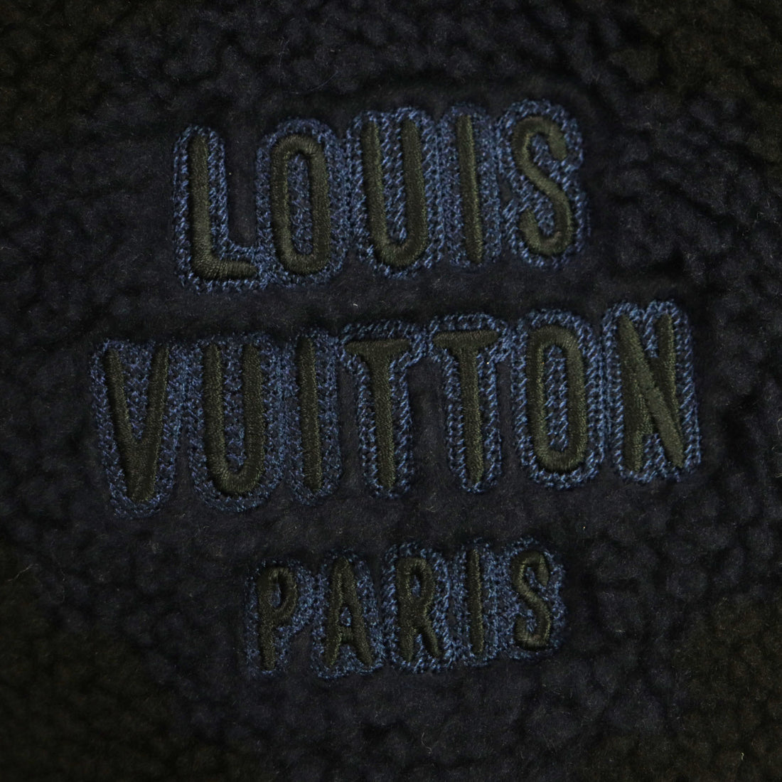 Louis Vuitton NIGO Fleece Jacket Navy Black XL