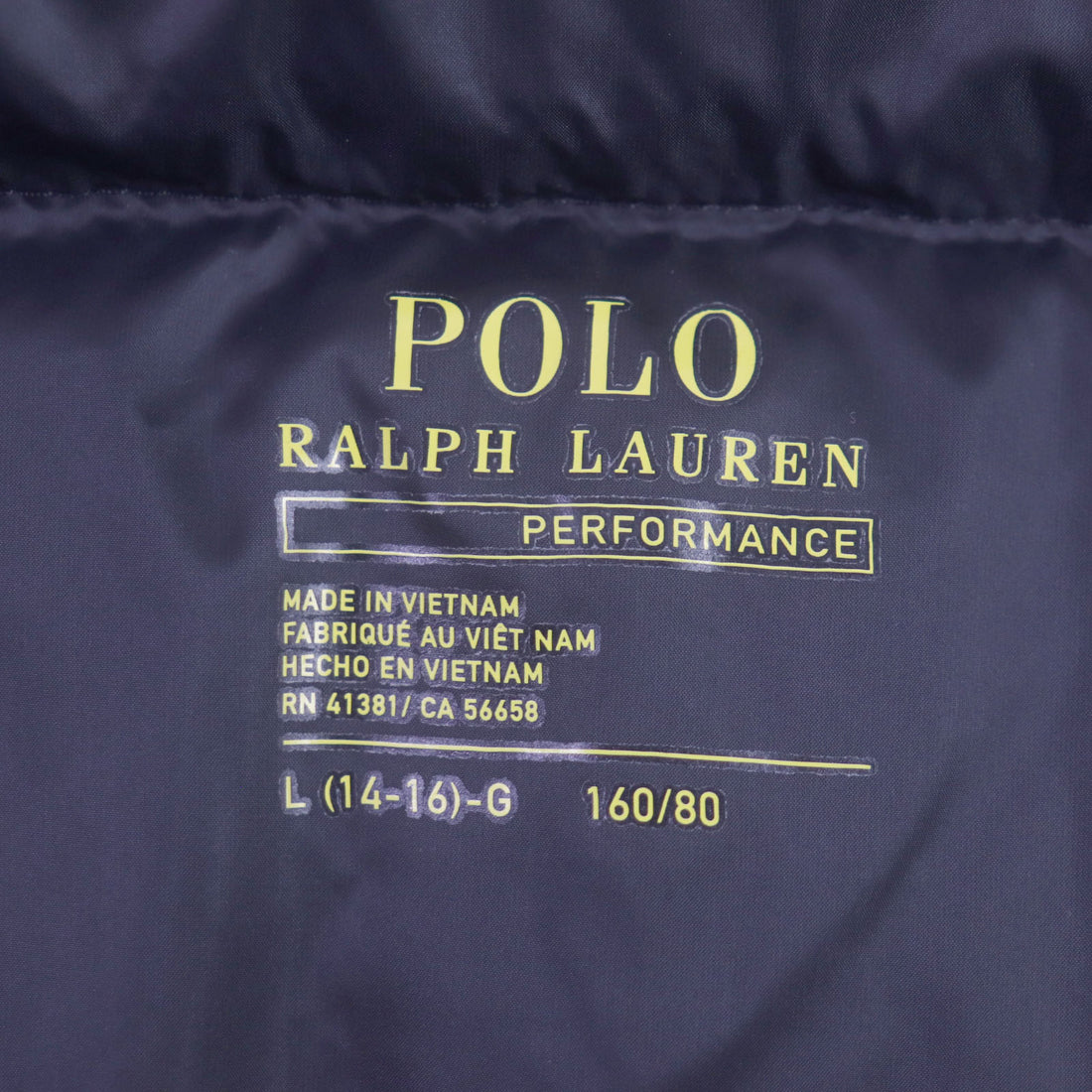 POLO RALPH LAUREN Kids Hooded Down Jacket Navy