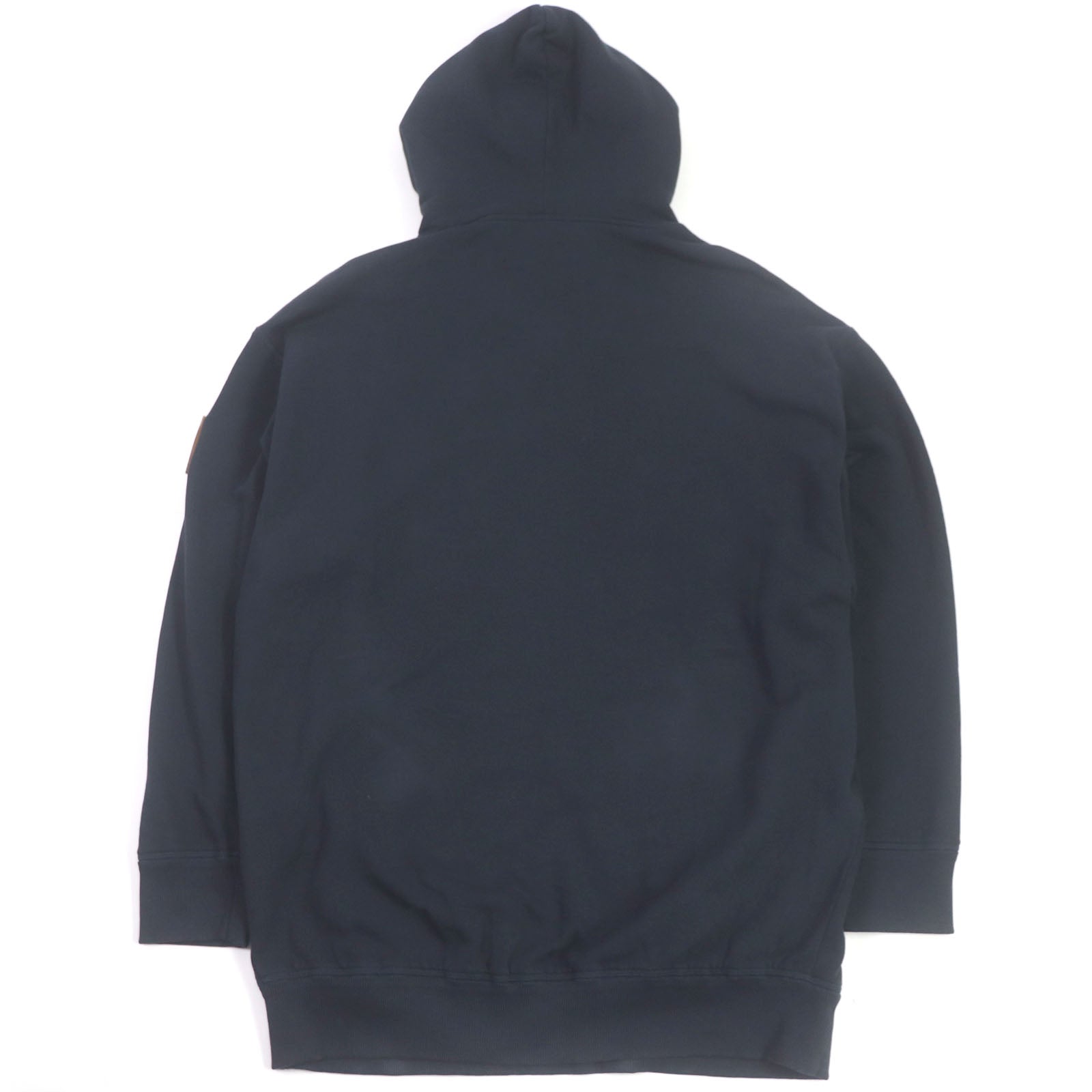 MONCLER GENIUS Hoodie Cotton Logo Patch Navy M