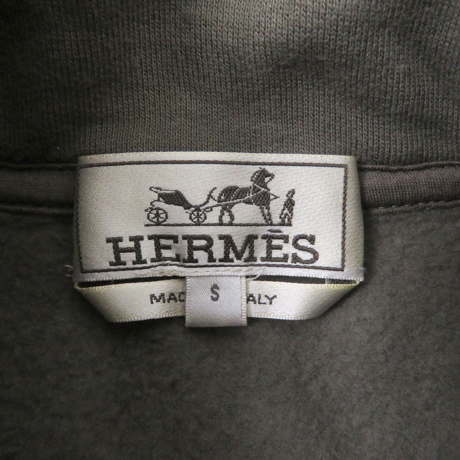 Hermes Cotton Pullover Hoodie Parker