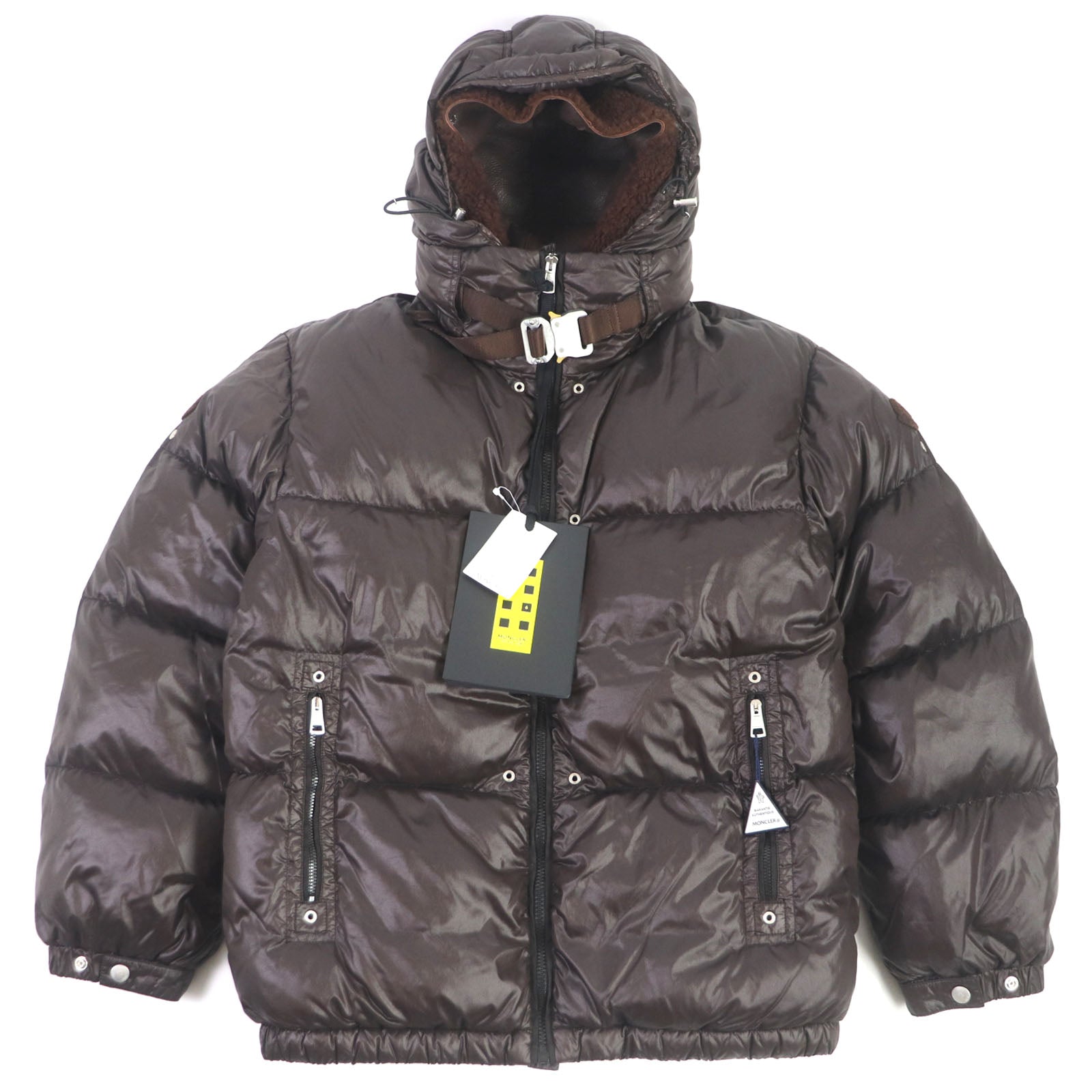 Moncler ALMONDIN 3WAY Down Vest Dark Brown